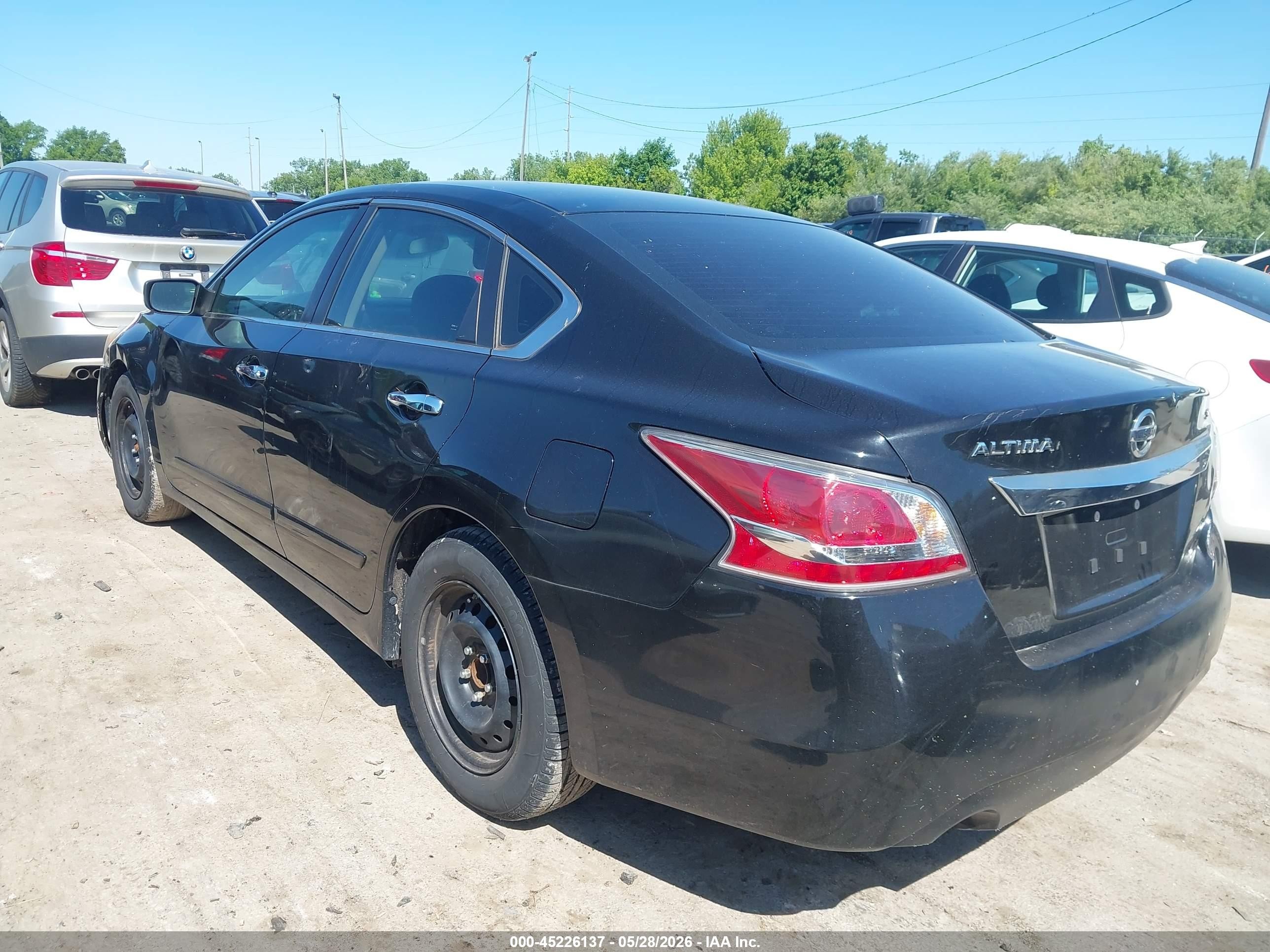 2015 Nissan Altima 2.5/2.5 S/2.5 Sl/2.5 Sv Black vin: 1N4AL3AP8FC443485