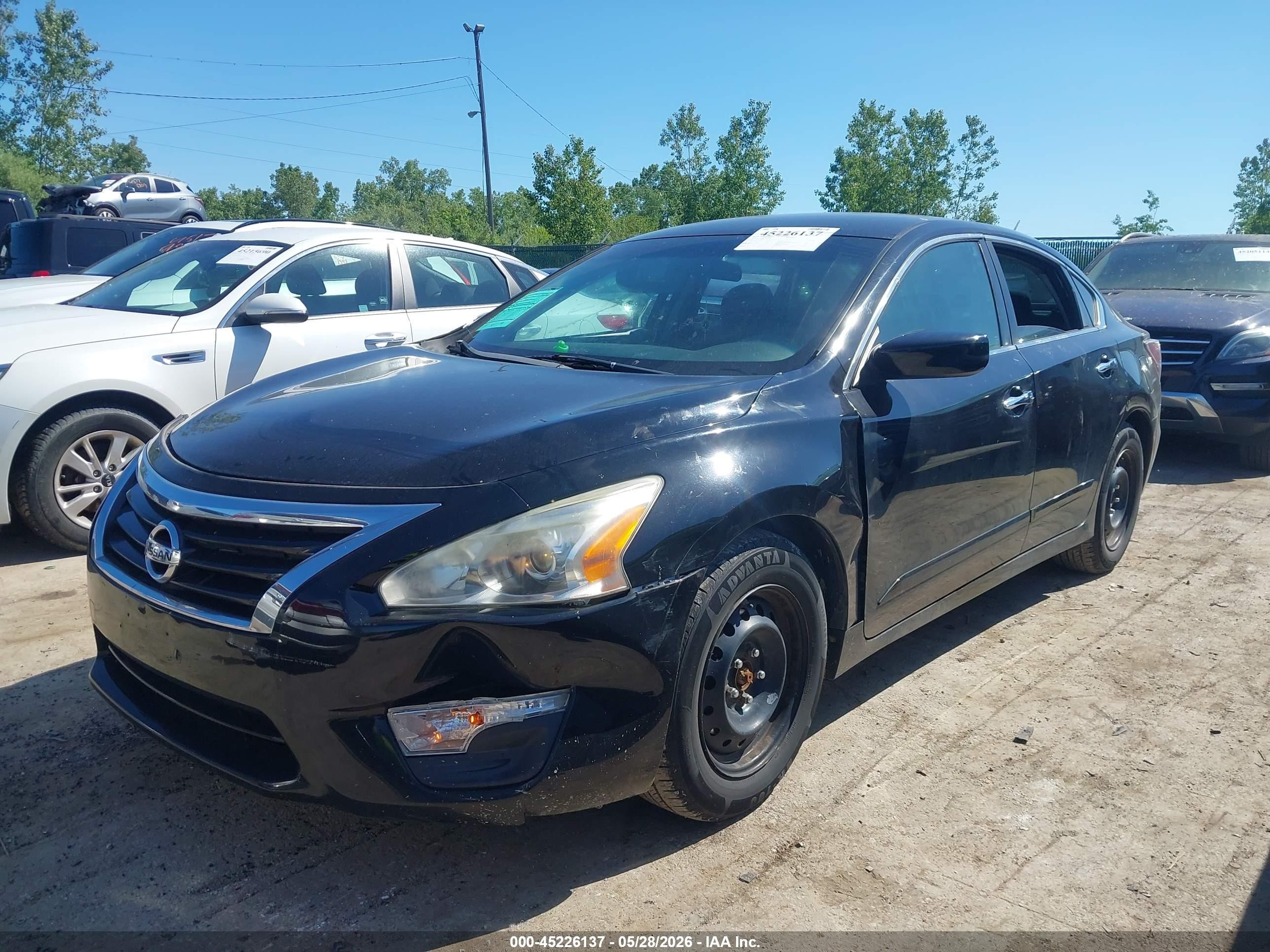 2015 Nissan Altima 2.5/2.5 S/2.5 Sl/2.5 Sv Black vin: 1N4AL3AP8FC443485