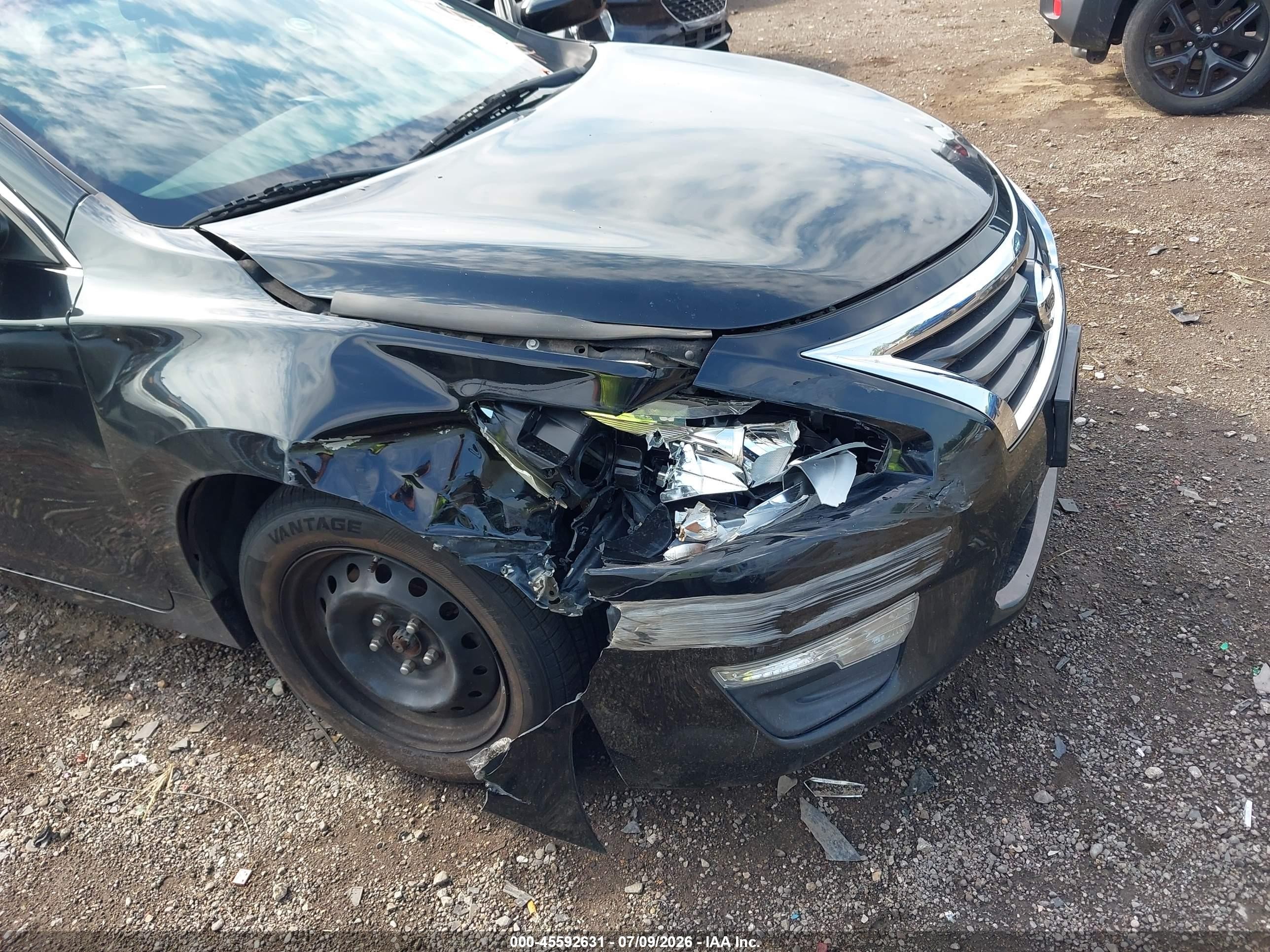2015 Nissan Altima 2.5 S Черный vin: 1N4AL3AP8FC467642