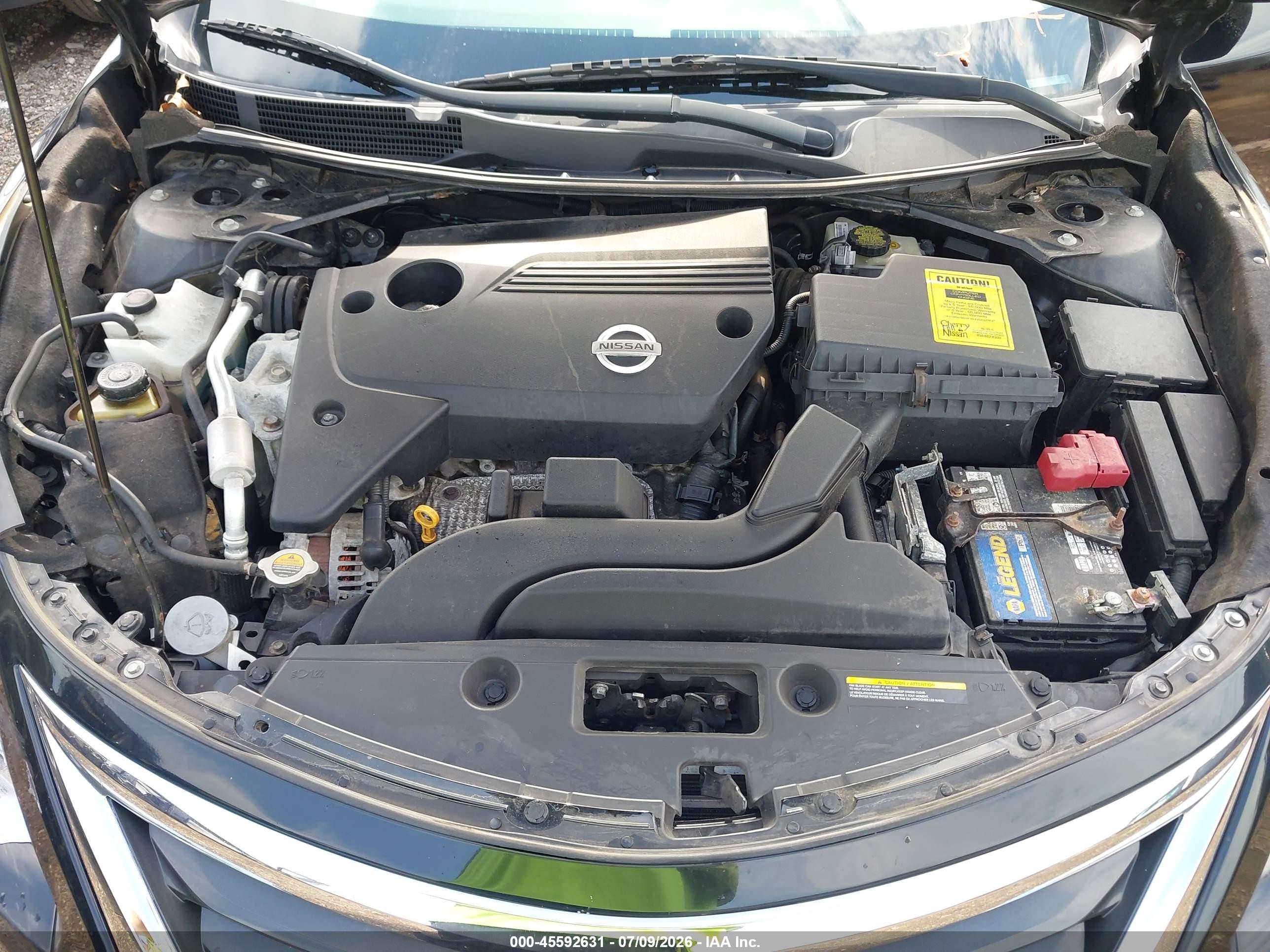 2015 Nissan Altima 2.5 S Черный vin: 1N4AL3AP8FC467642