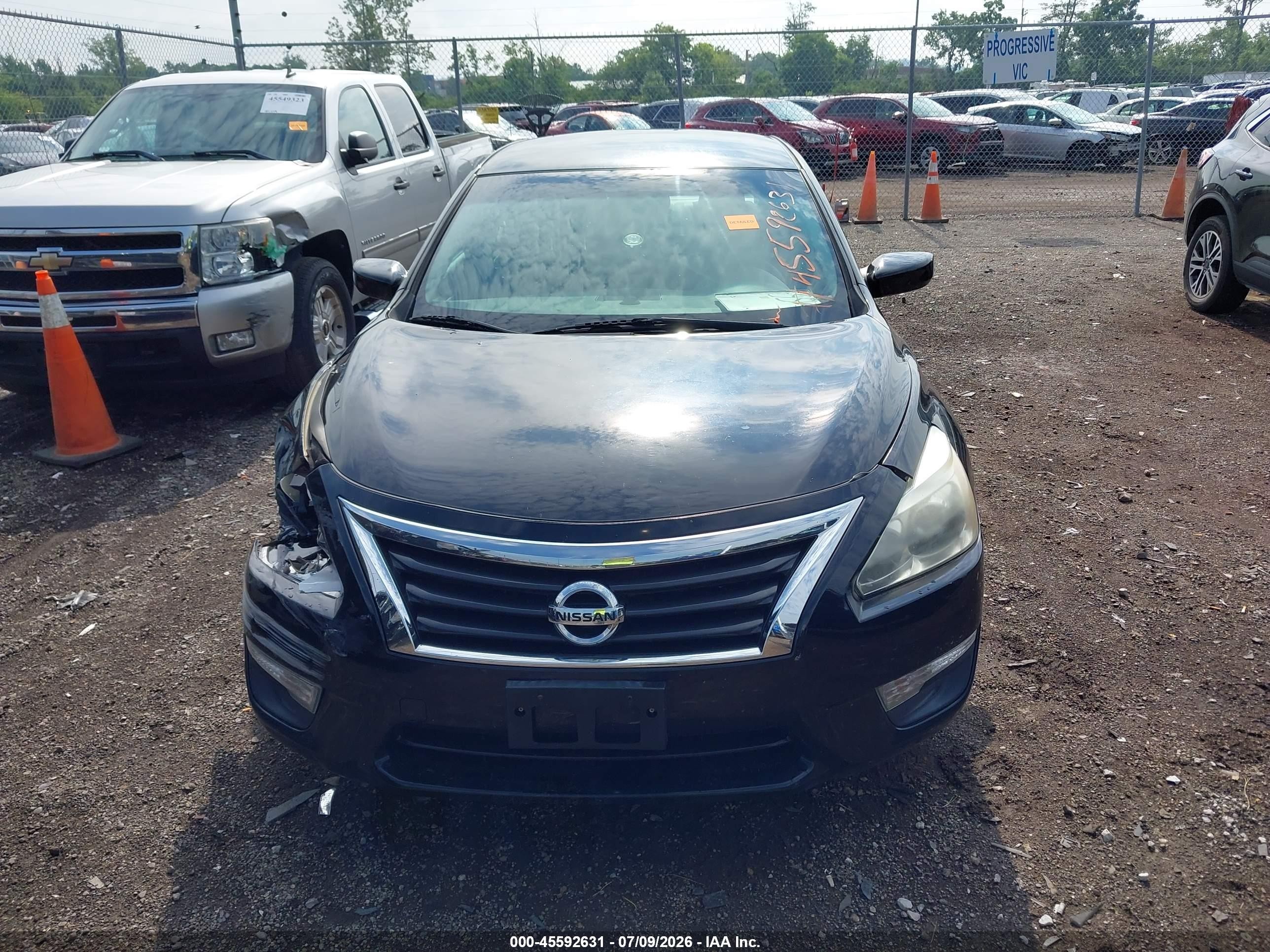 2015 Nissan Altima 2.5 S Черный vin: 1N4AL3AP8FC467642