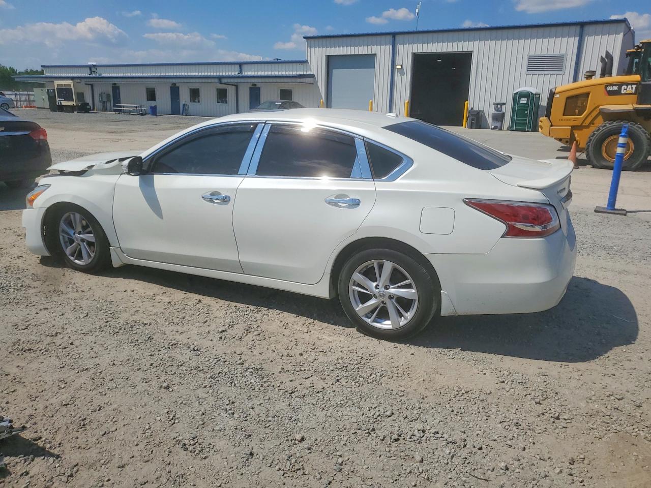 2015 Nissan Altima 2.5 Sv White vin: 1N4AL3AP8FC468175