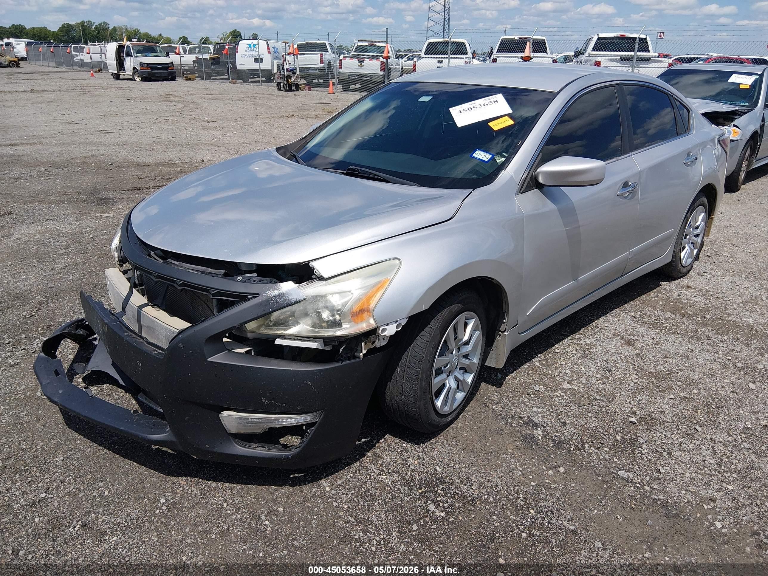 2015 Nissan Altima 2.5 S Gray vin: 1N4AL3AP8FC472422