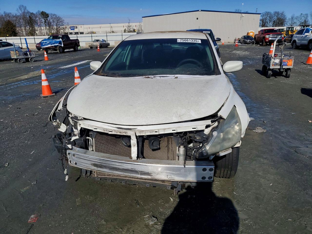 2015 Nissan Altima 2.5 White vin: 1N4AL3AP8FC494937