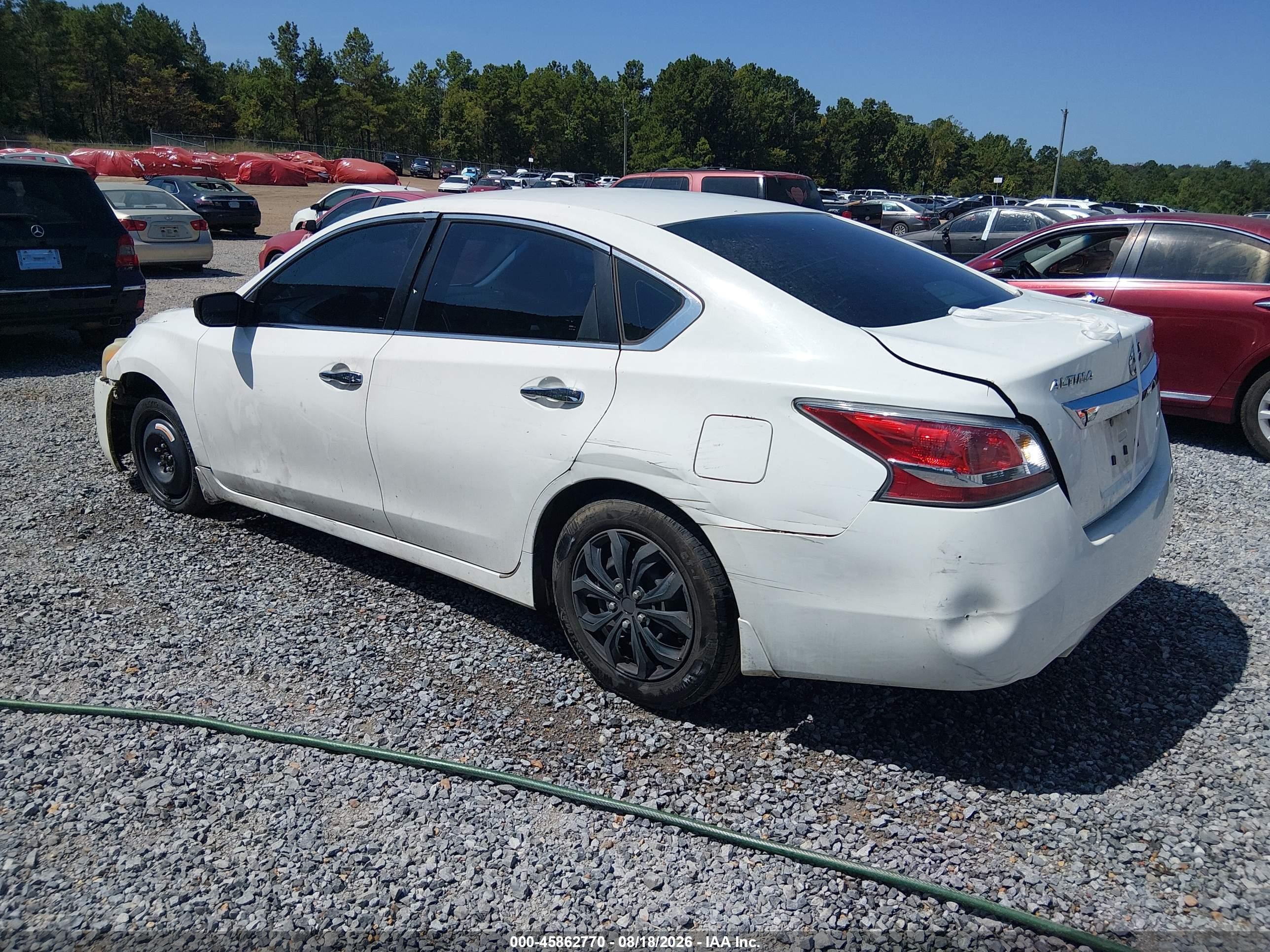 2015 Nissan Altima 2.5/2.5 S/2.5 Sl/2.5 Sv White vin: 1N4AL3AP8FC494971