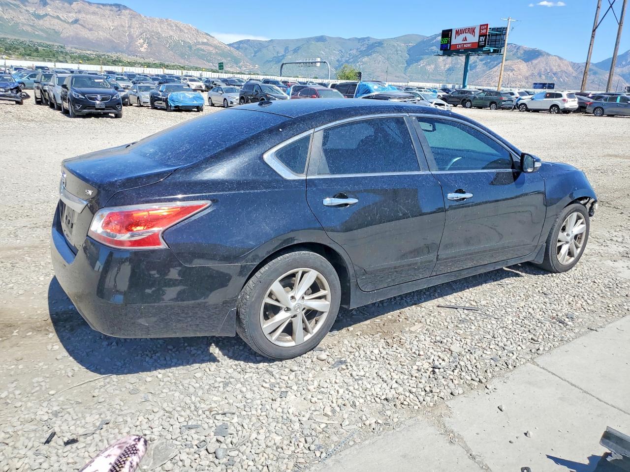 2015 Nissan Altima Черный vin: 1N4AL3AP8FC590809