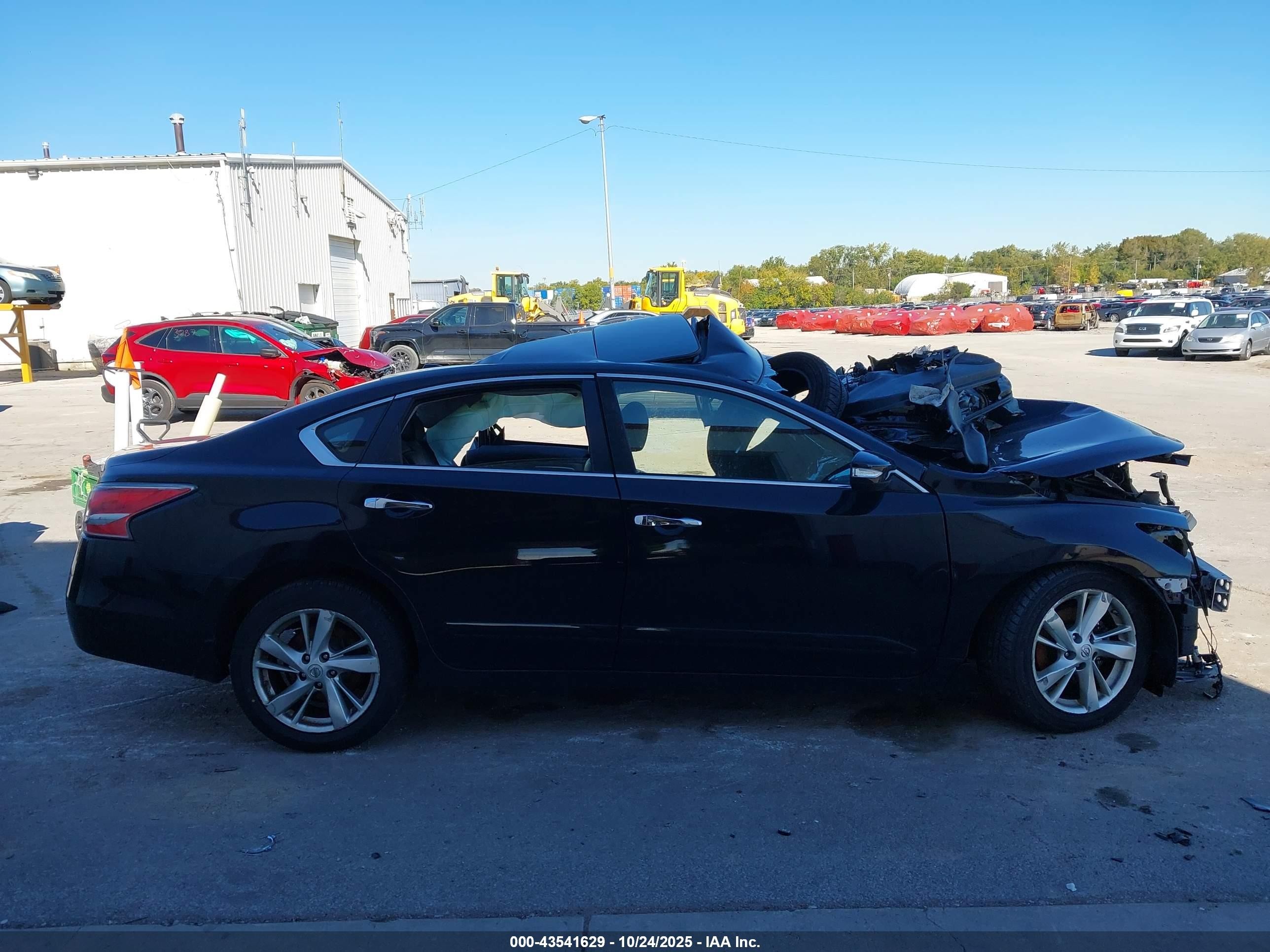 2015 Nissan Altima 2.5 Sl Black vin: 1N4AL3AP8FC590857