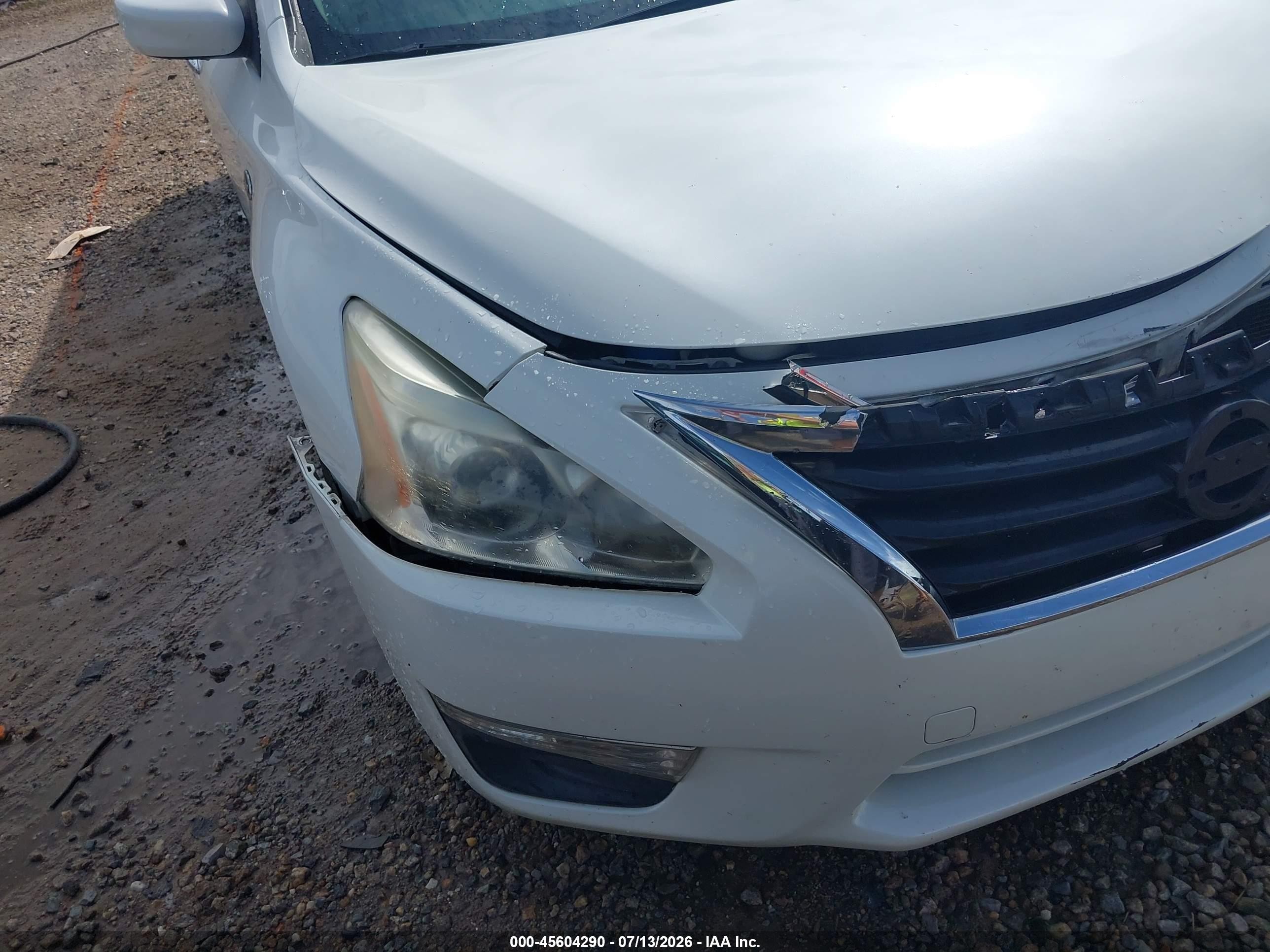 2015 Nissan Altima 2.5 S White vin: 1N4AL3AP8FC592172