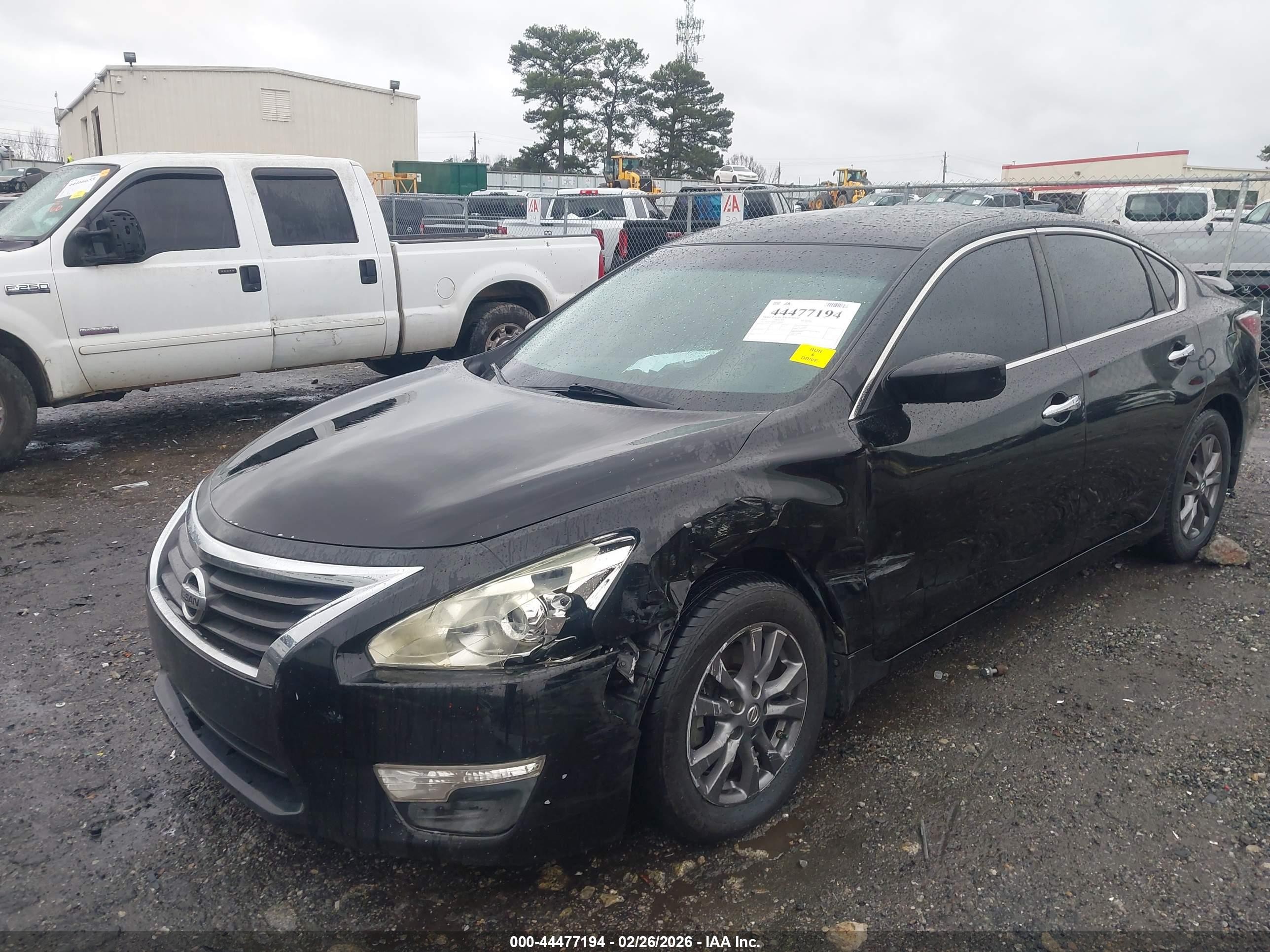 2015 Nissan Altima 2.5 S Black vin: 1N4AL3AP8FC592656