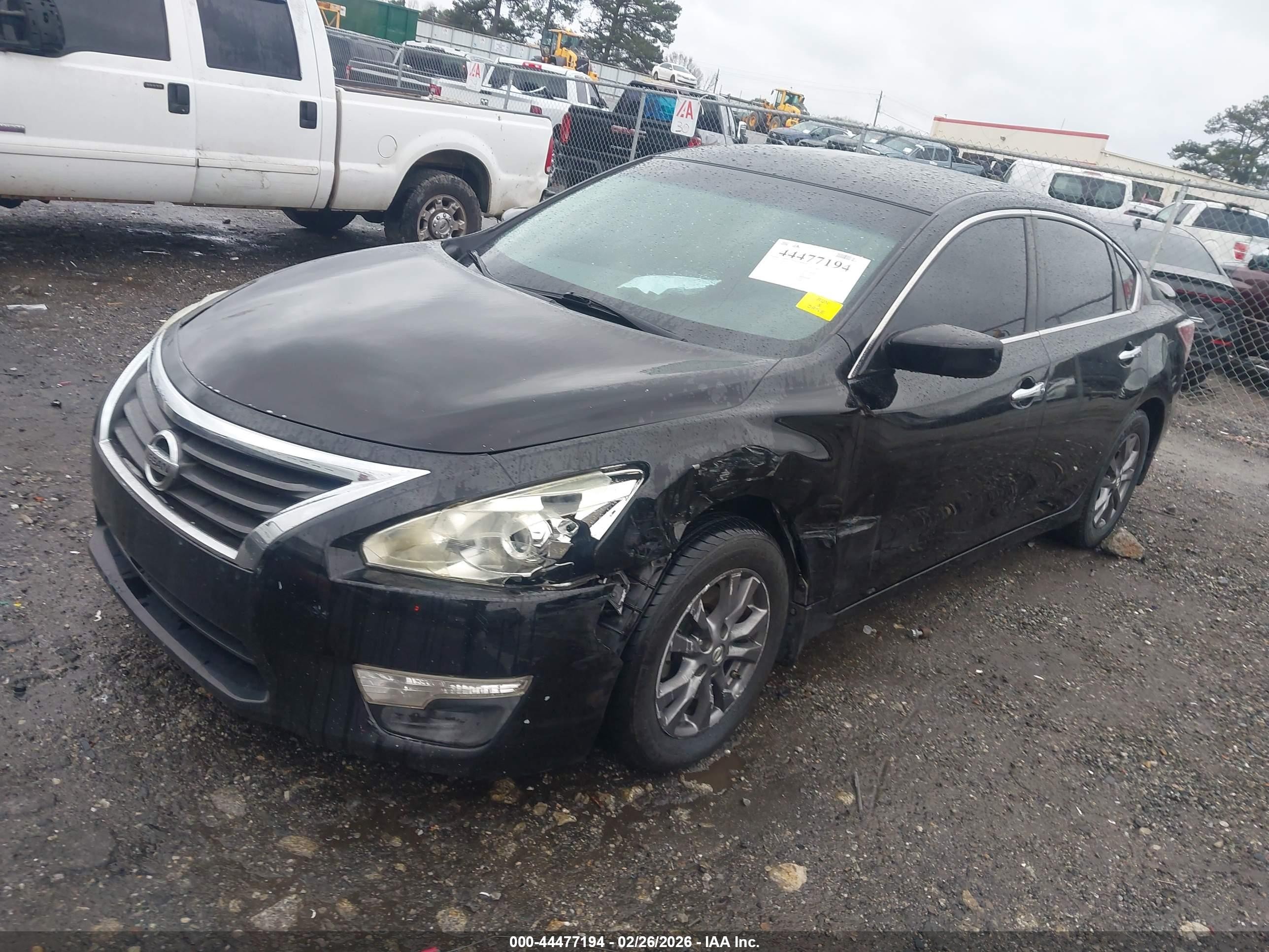 2015 Nissan Altima 2.5 S Black vin: 1N4AL3AP8FC592656