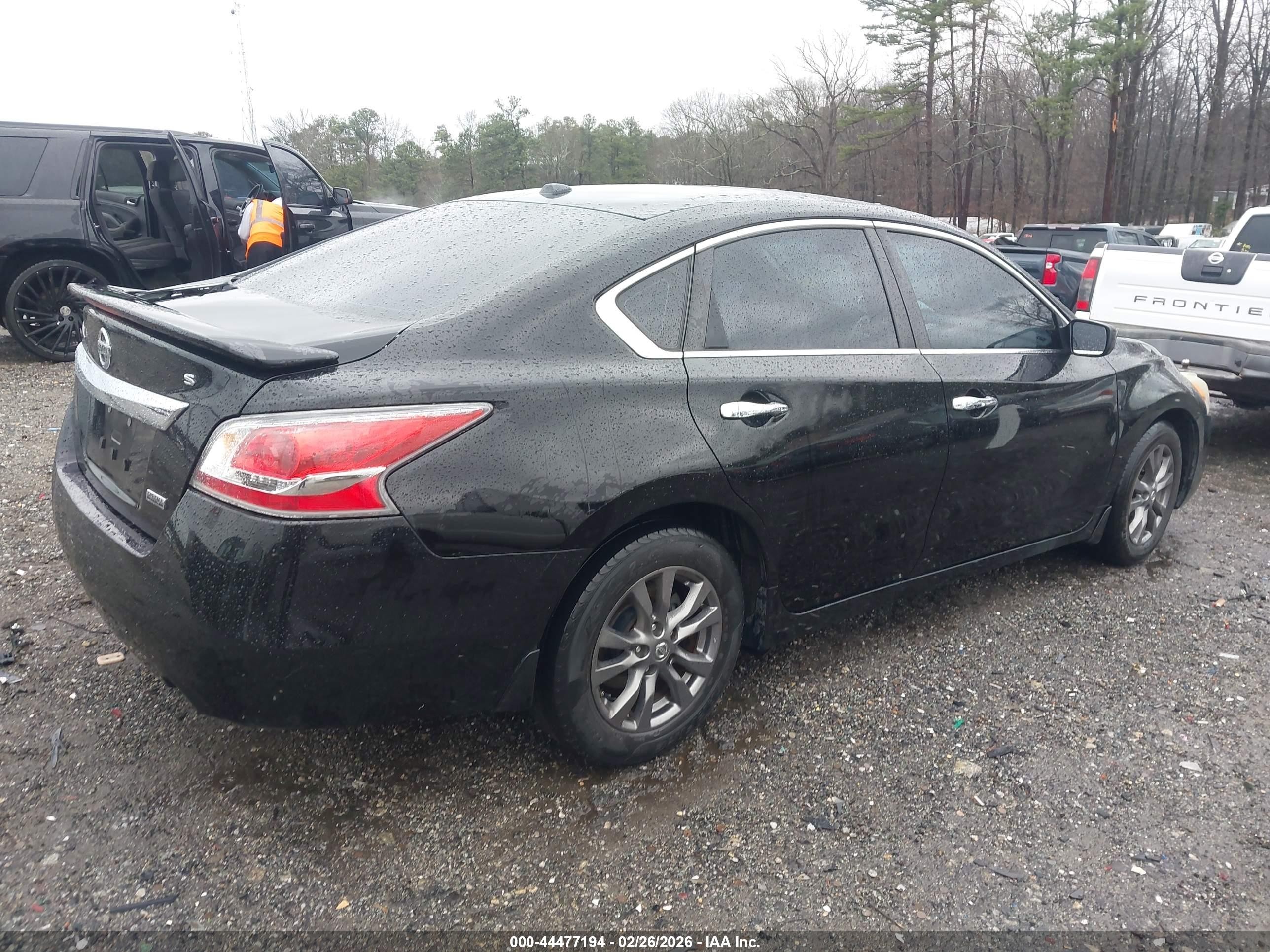 2015 Nissan Altima 2.5 S Black vin: 1N4AL3AP8FC592656