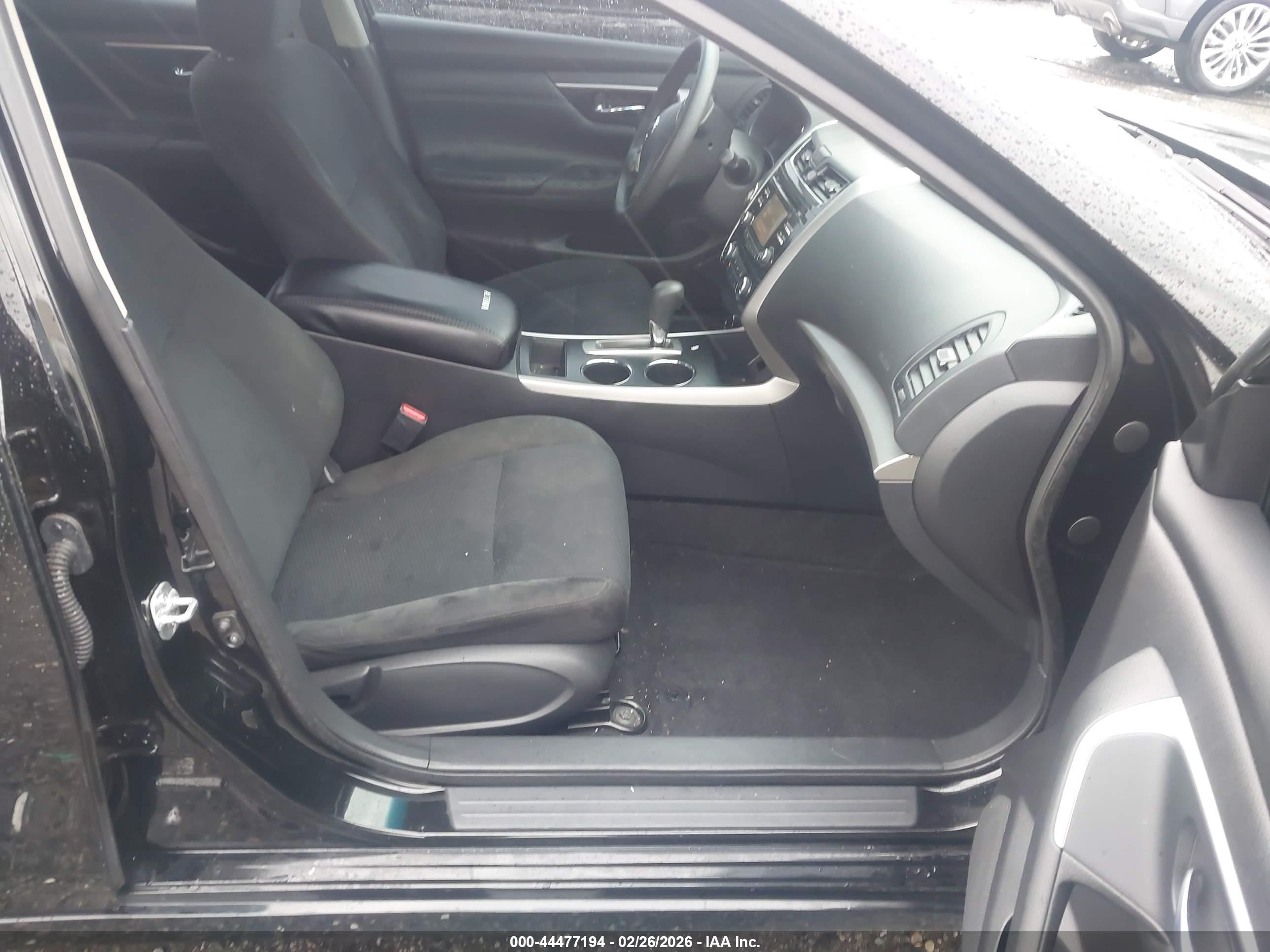 2015 Nissan Altima 2.5 S Black vin: 1N4AL3AP8FC592656
