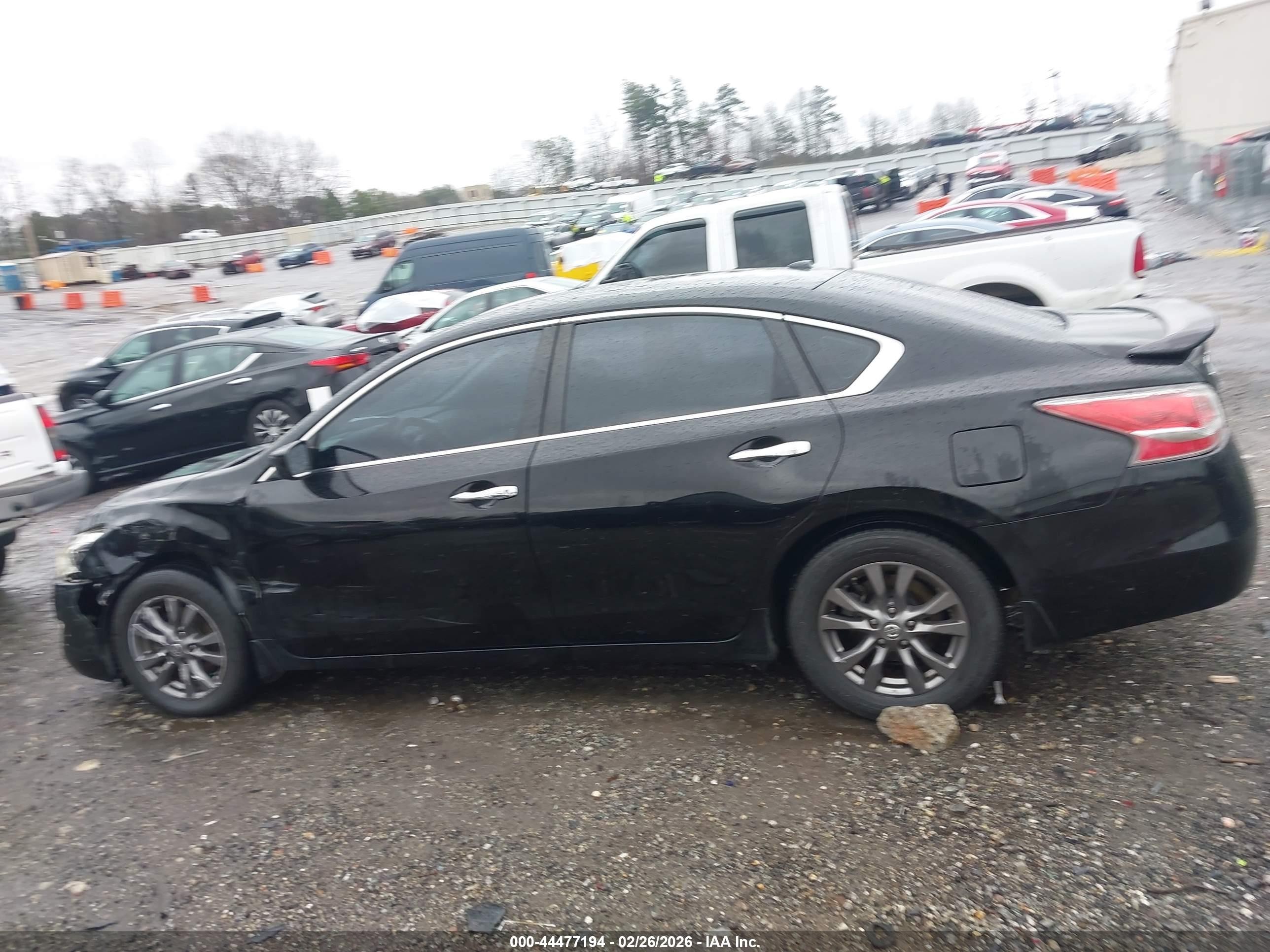 2015 Nissan Altima 2.5 S Black vin: 1N4AL3AP8FC592656