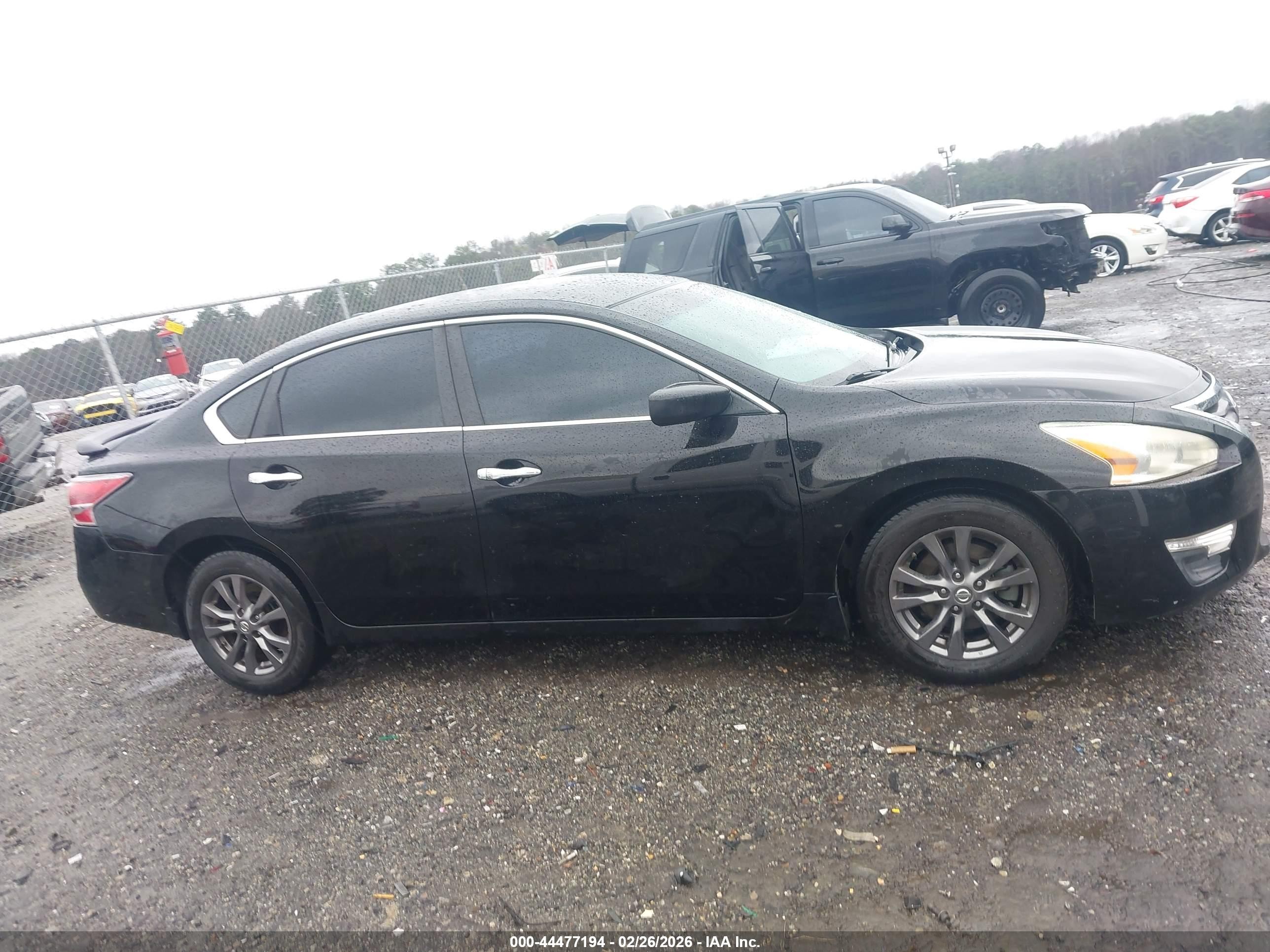 2015 Nissan Altima 2.5 S Black vin: 1N4AL3AP8FC592656