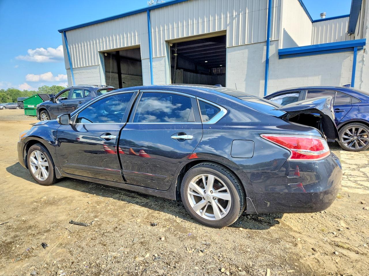 2015 Nissan Altima 2.5 Sv Blue vin: 1N4AL3AP8FC593130