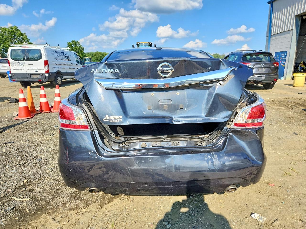 2015 Nissan Altima 2.5 Sv Blue vin: 1N4AL3AP8FC593130