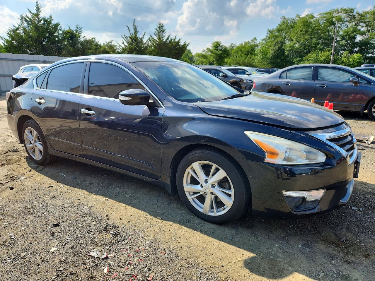 2015 Nissan Altima 2.5 Sv Blue vin: 1N4AL3AP8FC593130