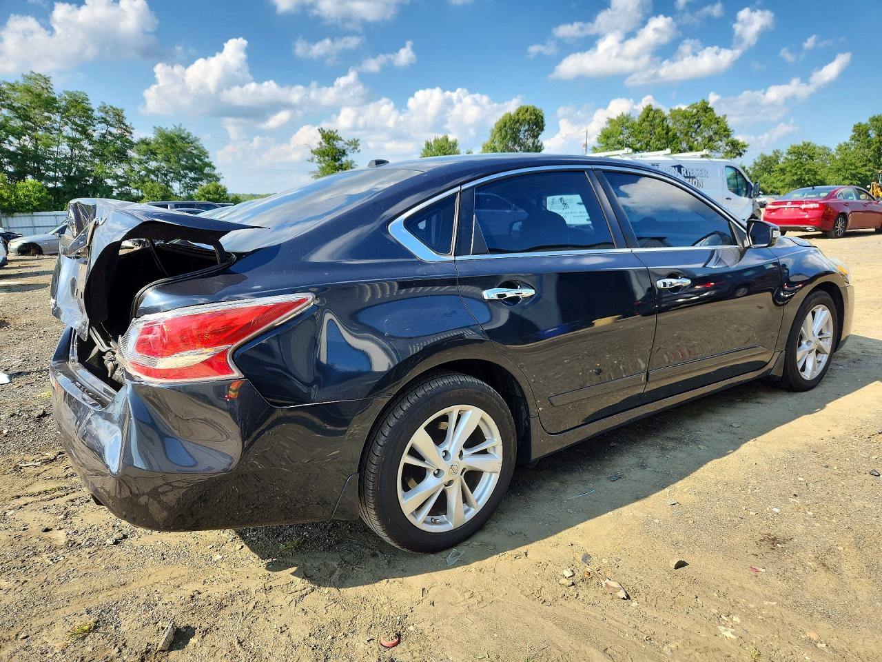 2015 Nissan Altima 2.5 Sv Blue vin: 1N4AL3AP8FC593130