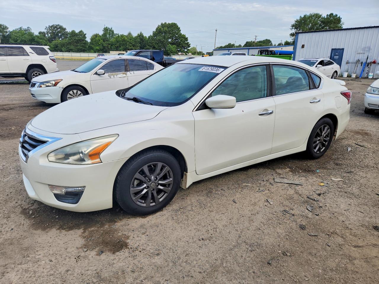 2015 Nissan Altima 2.5 S Белый vin: 1N4AL3AP8FC598330