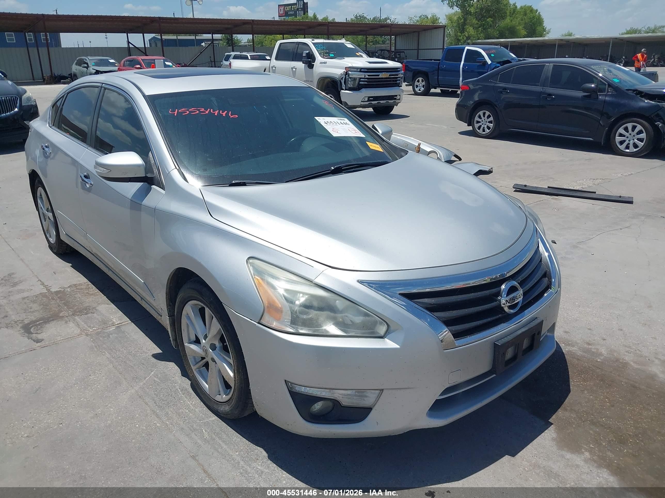 2015 Nissan Altima 2.5 Sl Silver vin: 1N4AL3AP8FC599056