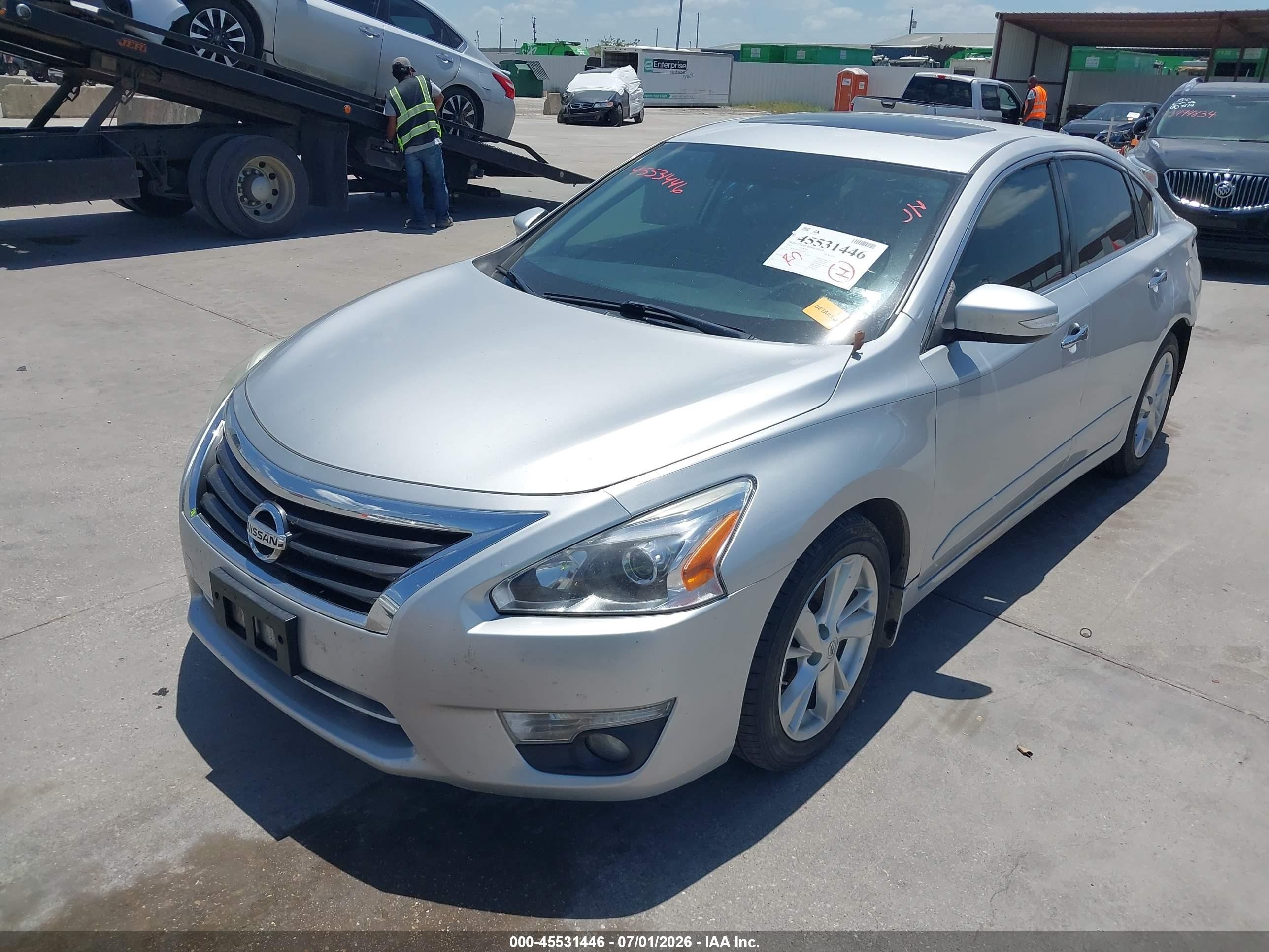 2015 Nissan Altima 2.5 Sl Silver vin: 1N4AL3AP8FC599056