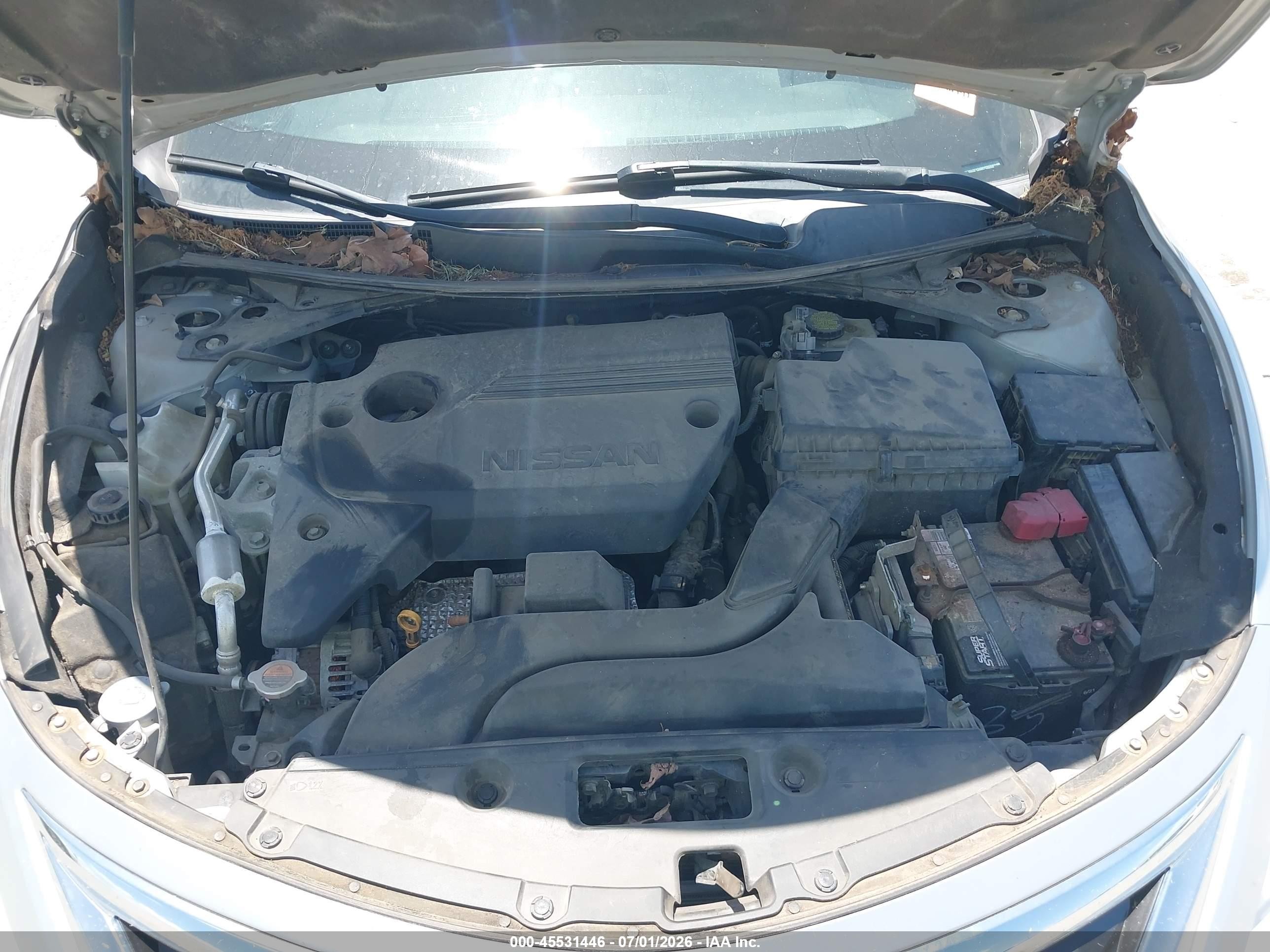 2015 Nissan Altima 2.5 Sl Silver vin: 1N4AL3AP8FC599056