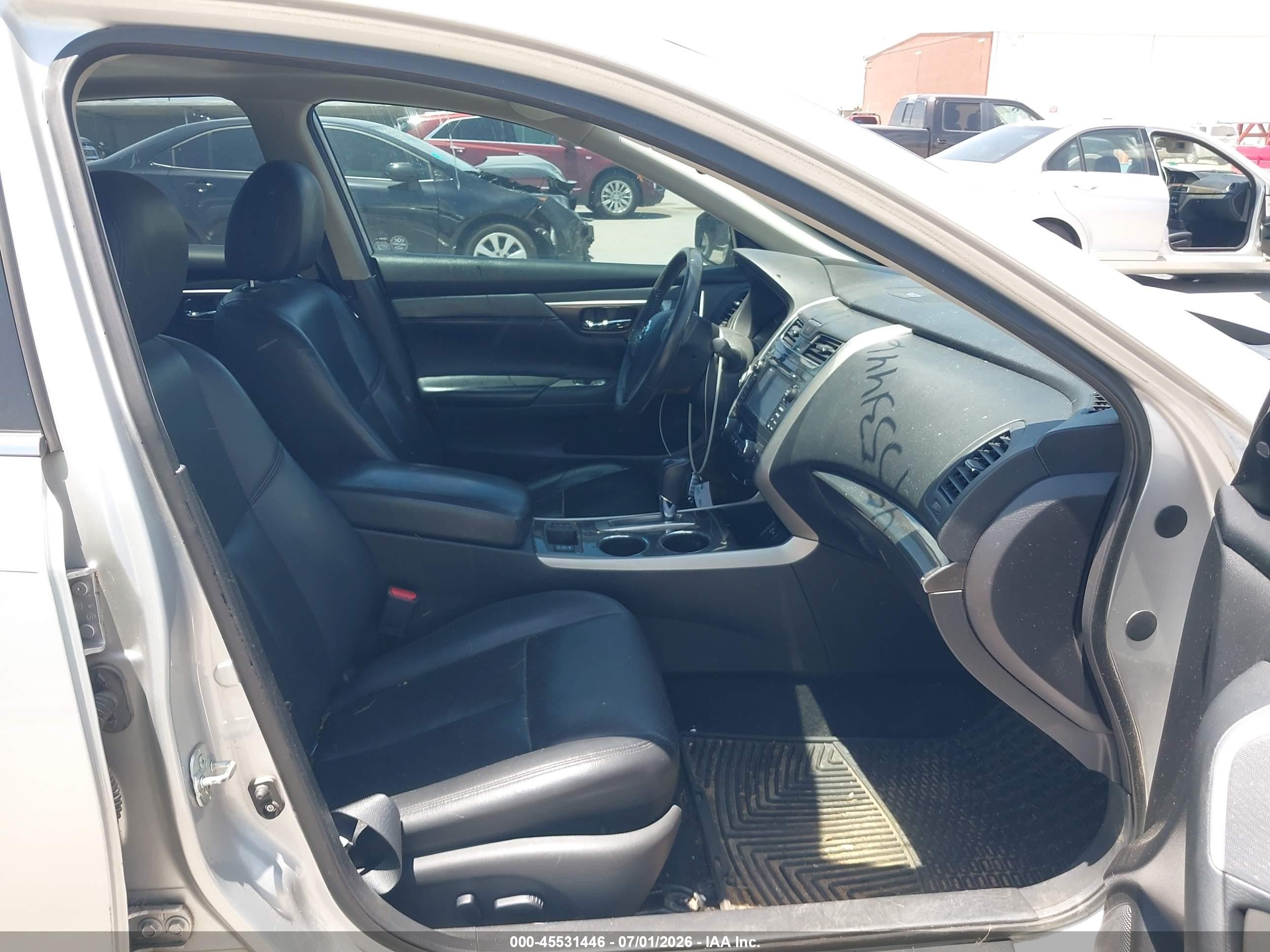 2015 Nissan Altima 2.5 Sl Silver vin: 1N4AL3AP8FC599056