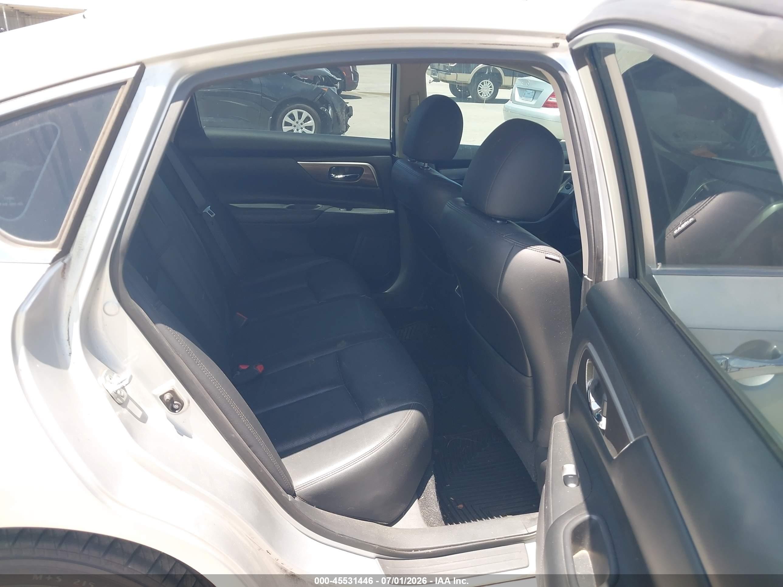 2015 Nissan Altima 2.5 Sl Silver vin: 1N4AL3AP8FC599056
