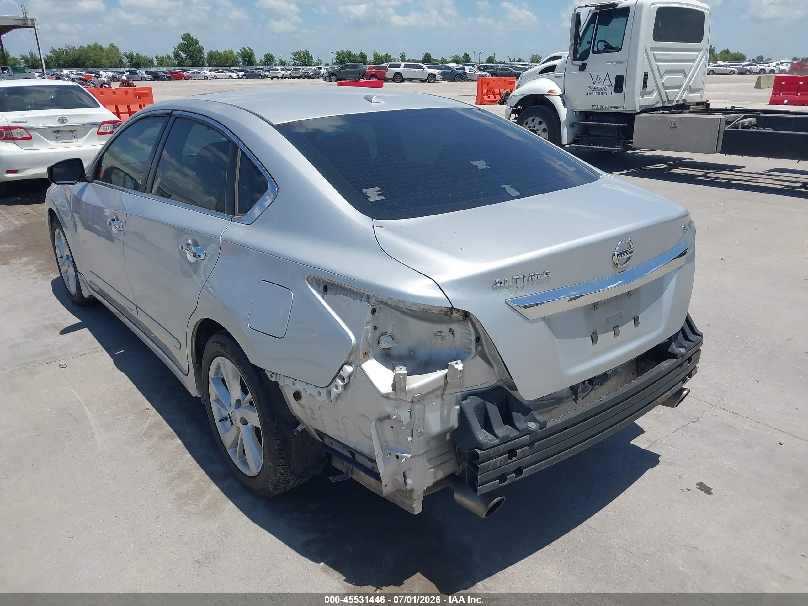 2015 Nissan Altima 2.5 Sl Silver vin: 1N4AL3AP8FC599056
