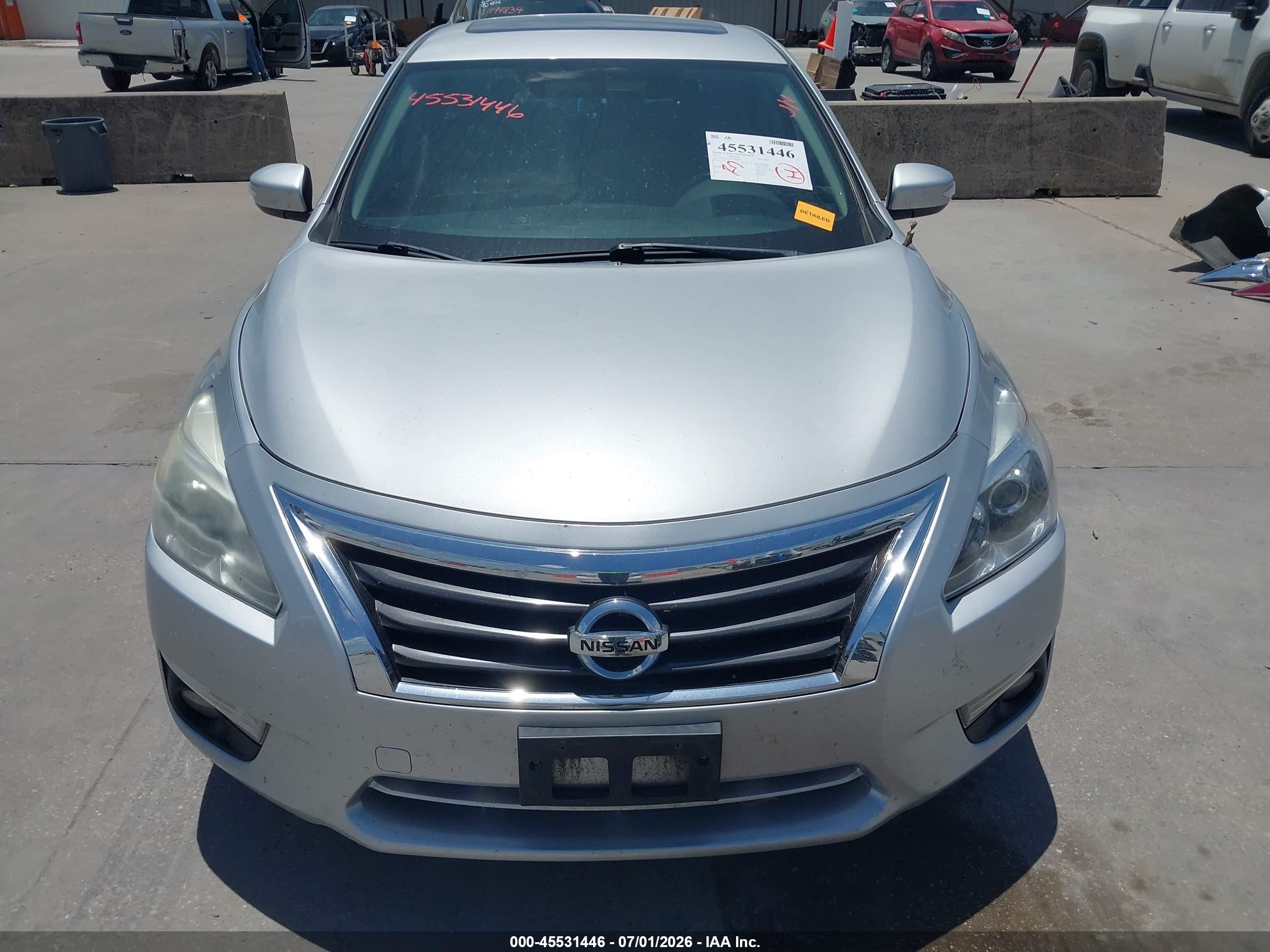 2015 Nissan Altima 2.5 Sl Silver vin: 1N4AL3AP8FC599056