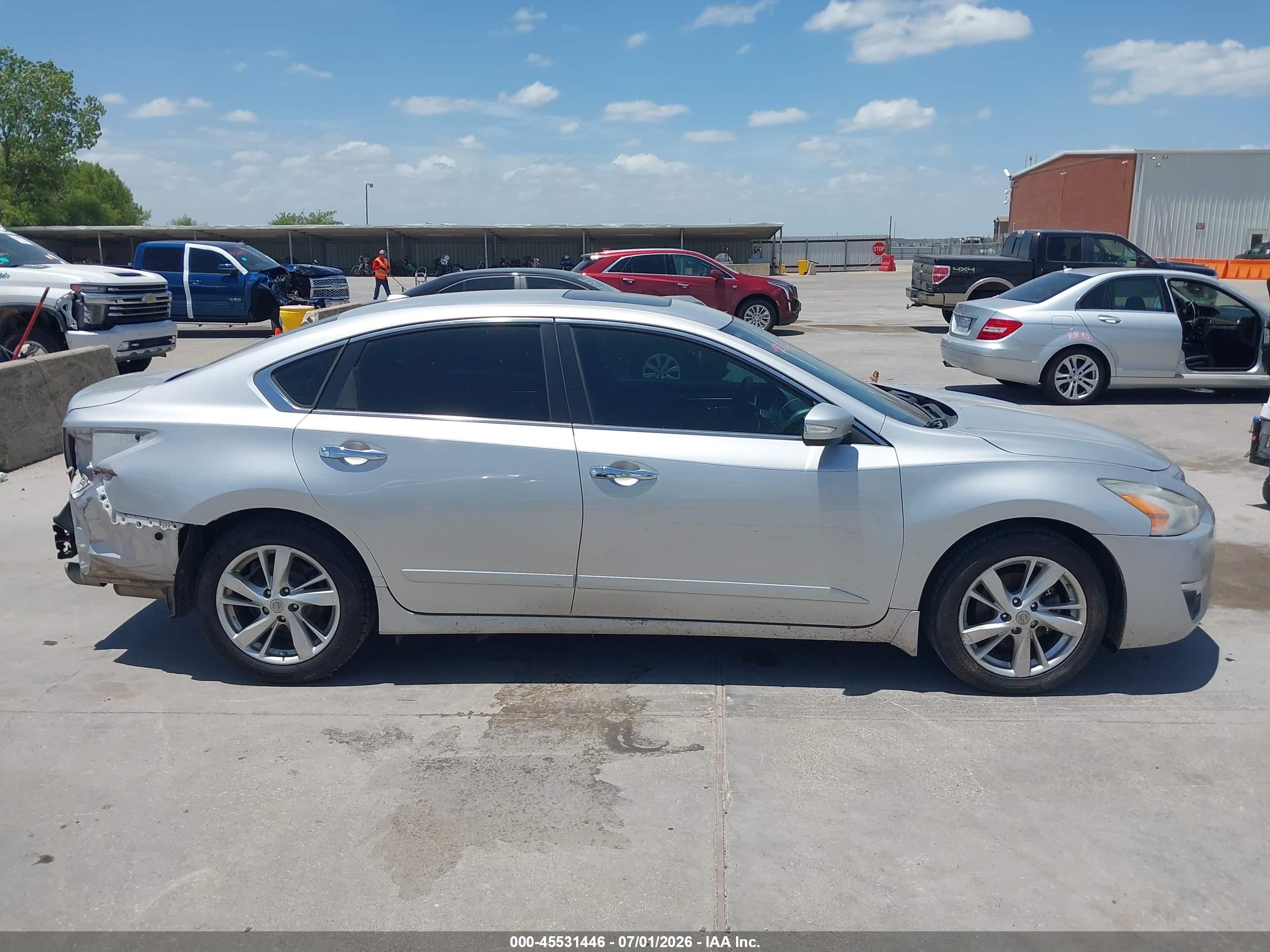 2015 Nissan Altima 2.5 Sl Silver vin: 1N4AL3AP8FC599056
