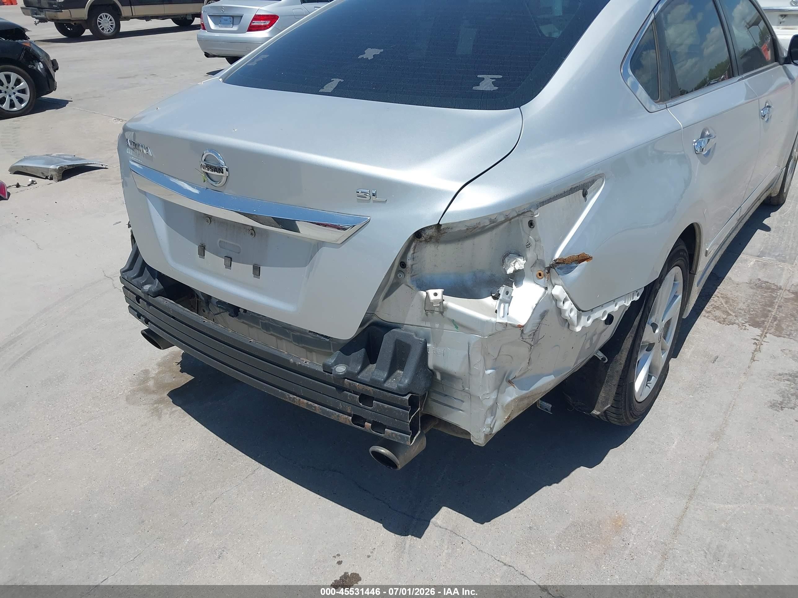2015 Nissan Altima 2.5 Sl Silver vin: 1N4AL3AP8FC599056