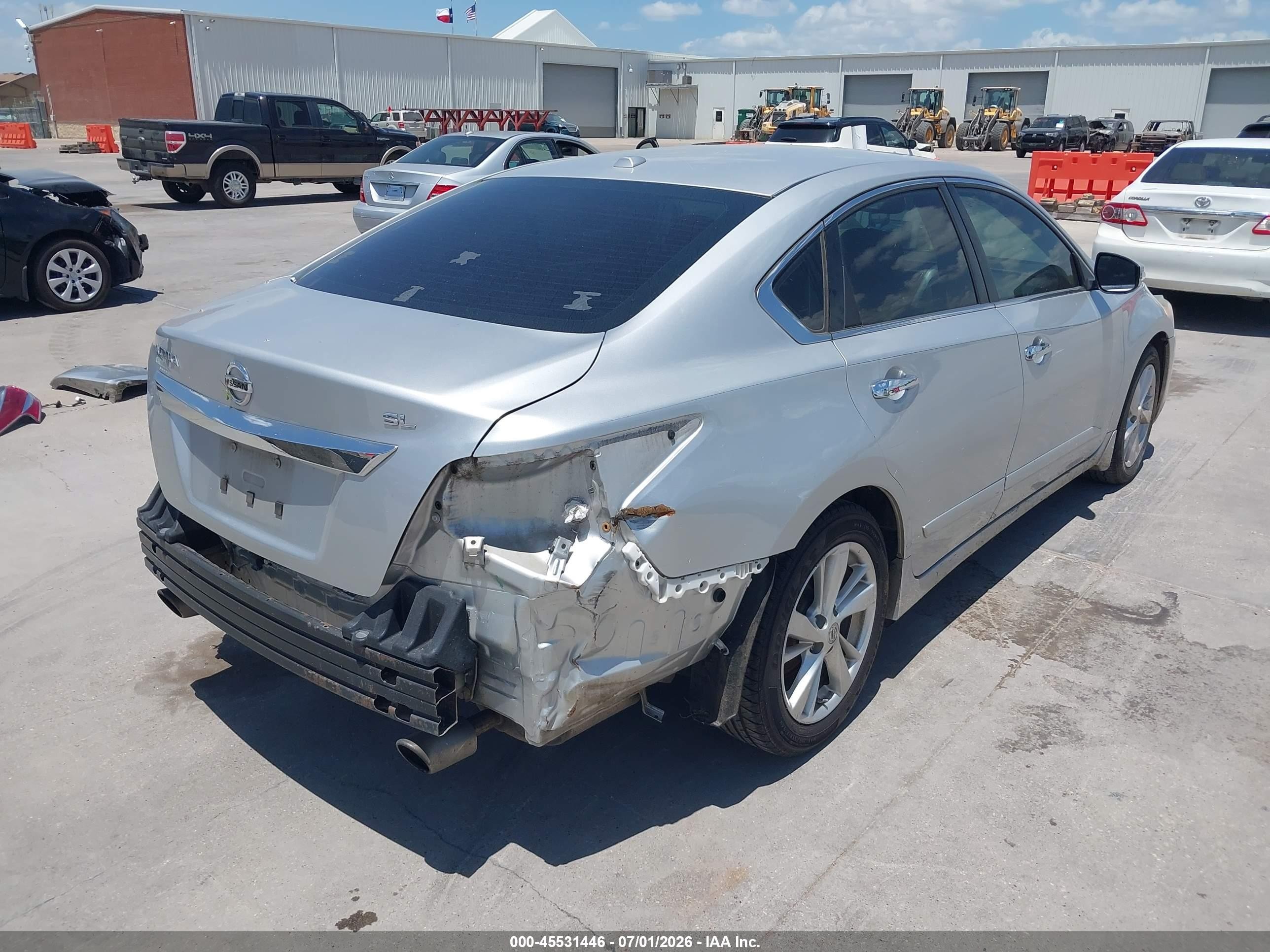 2015 Nissan Altima 2.5 Sl Silver vin: 1N4AL3AP8FC599056