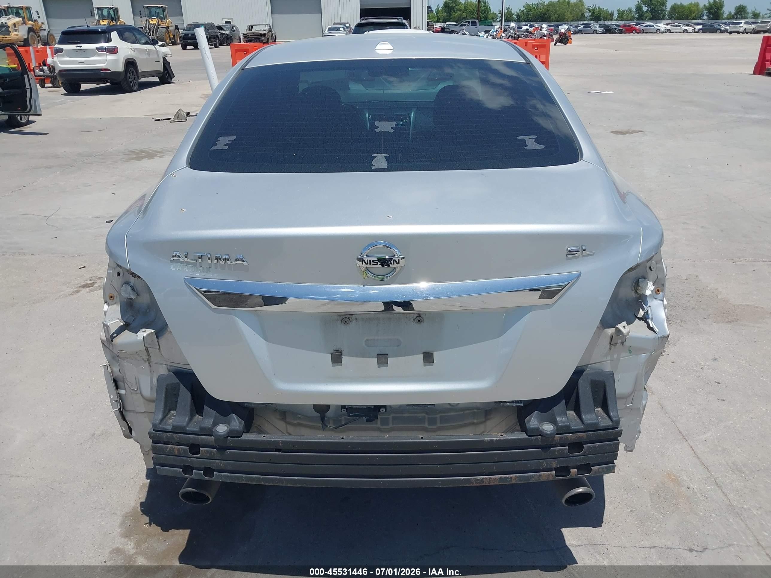 2015 Nissan Altima 2.5 Sl Silver vin: 1N4AL3AP8FC599056