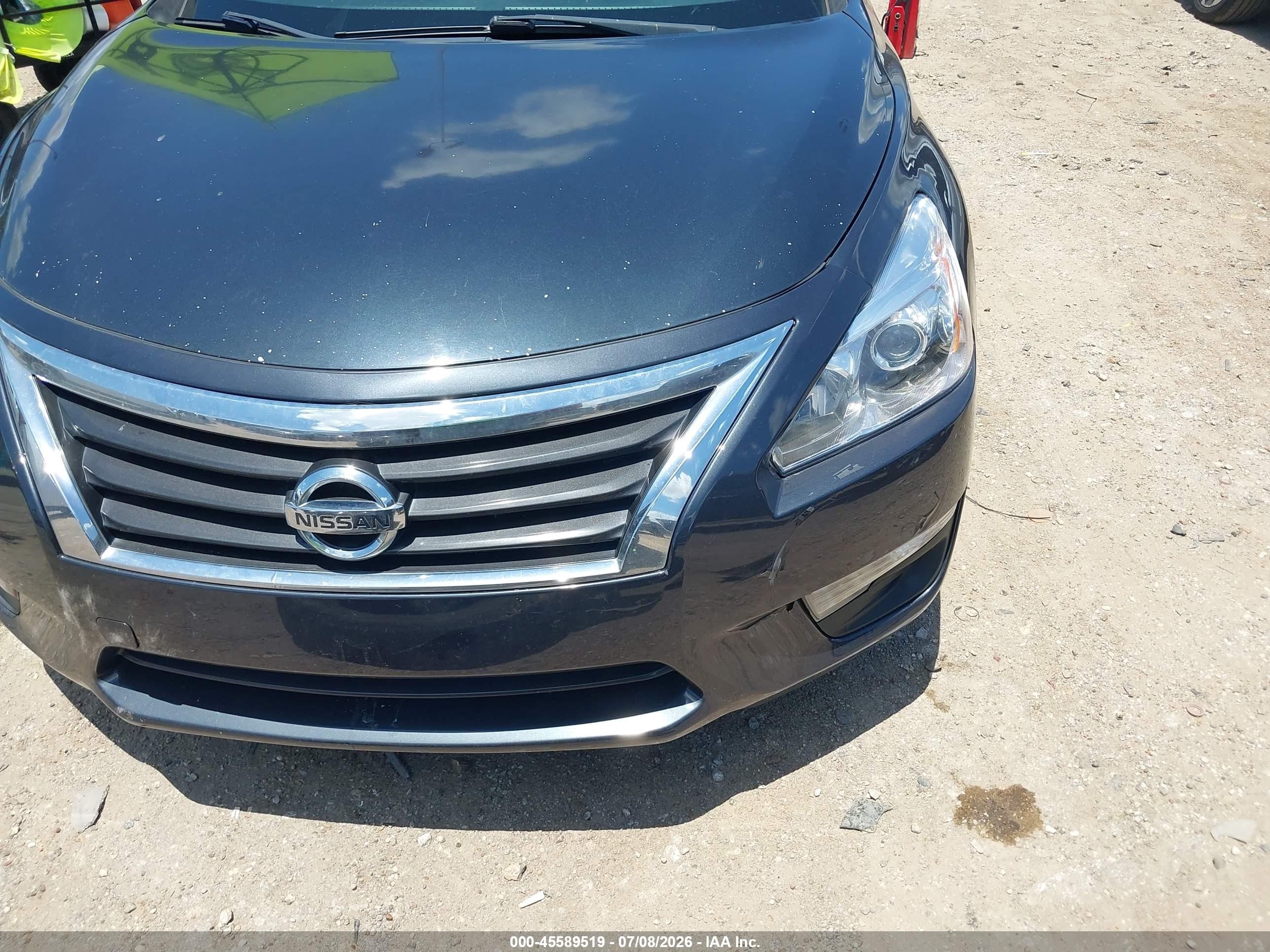 2015 Nissan Altima 2.5/2.5 S/2.5 Sl/2.5 Sv Gray vin: 1N4AL3AP8FN300475