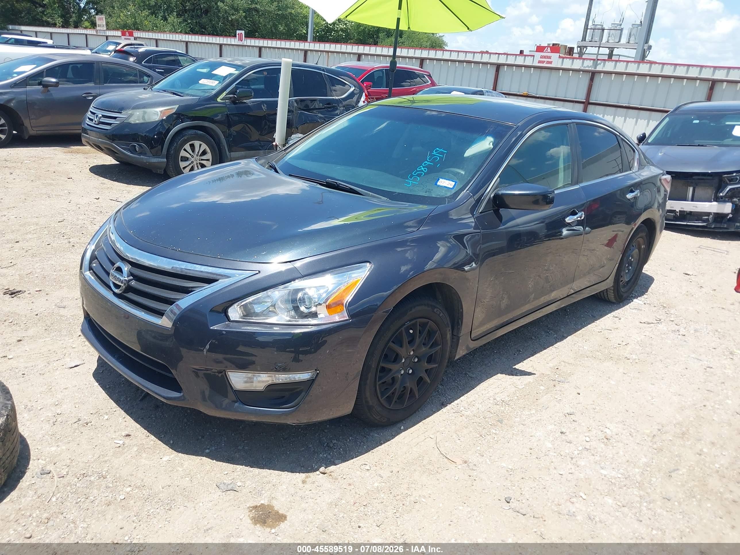 2015 Nissan Altima 2.5/2.5 S/2.5 Sl/2.5 Sv Gray vin: 1N4AL3AP8FN300475