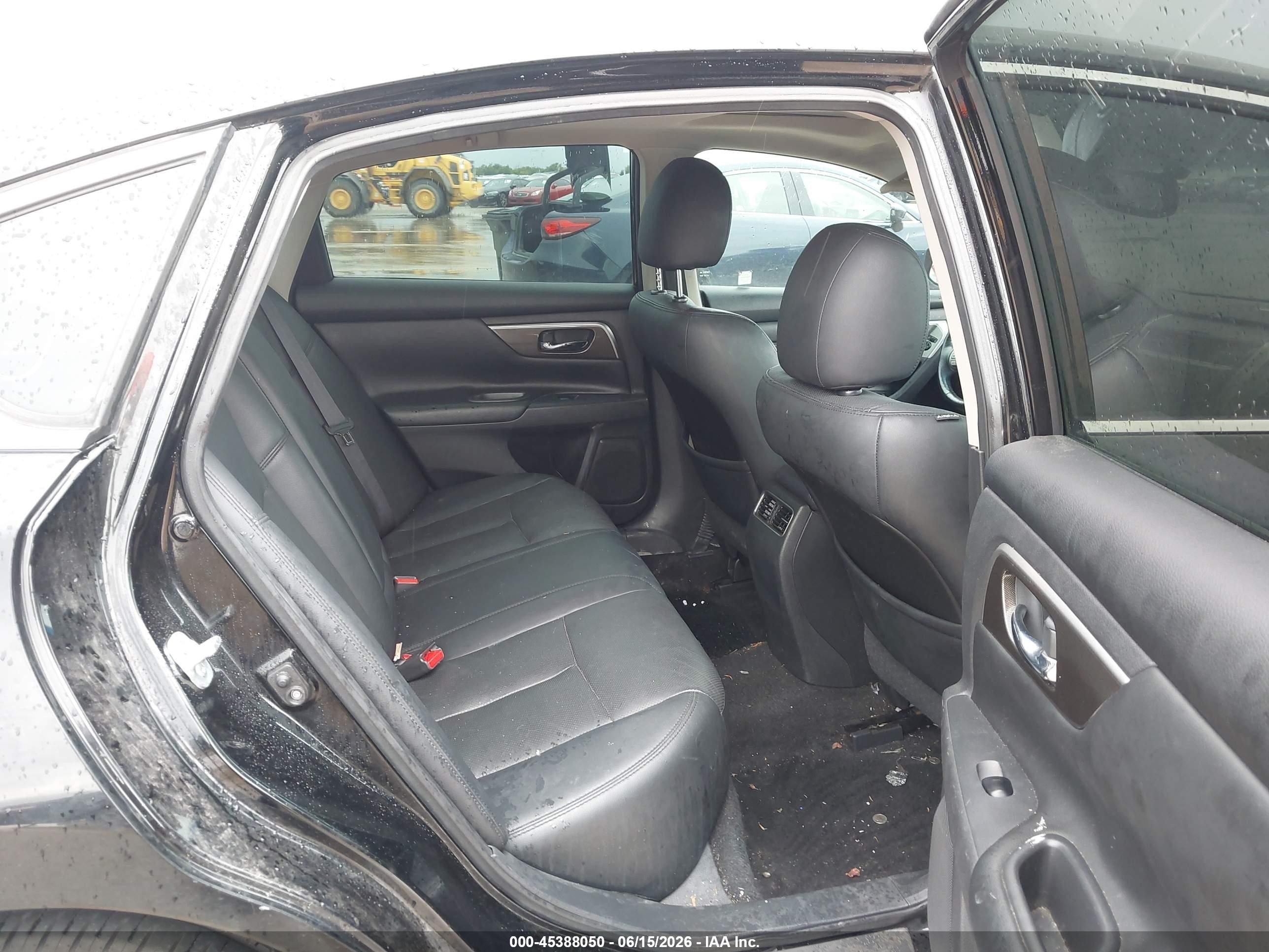 2015 Nissan Altima 2.5 Sl Black vin: 1N4AL3AP8FN302100