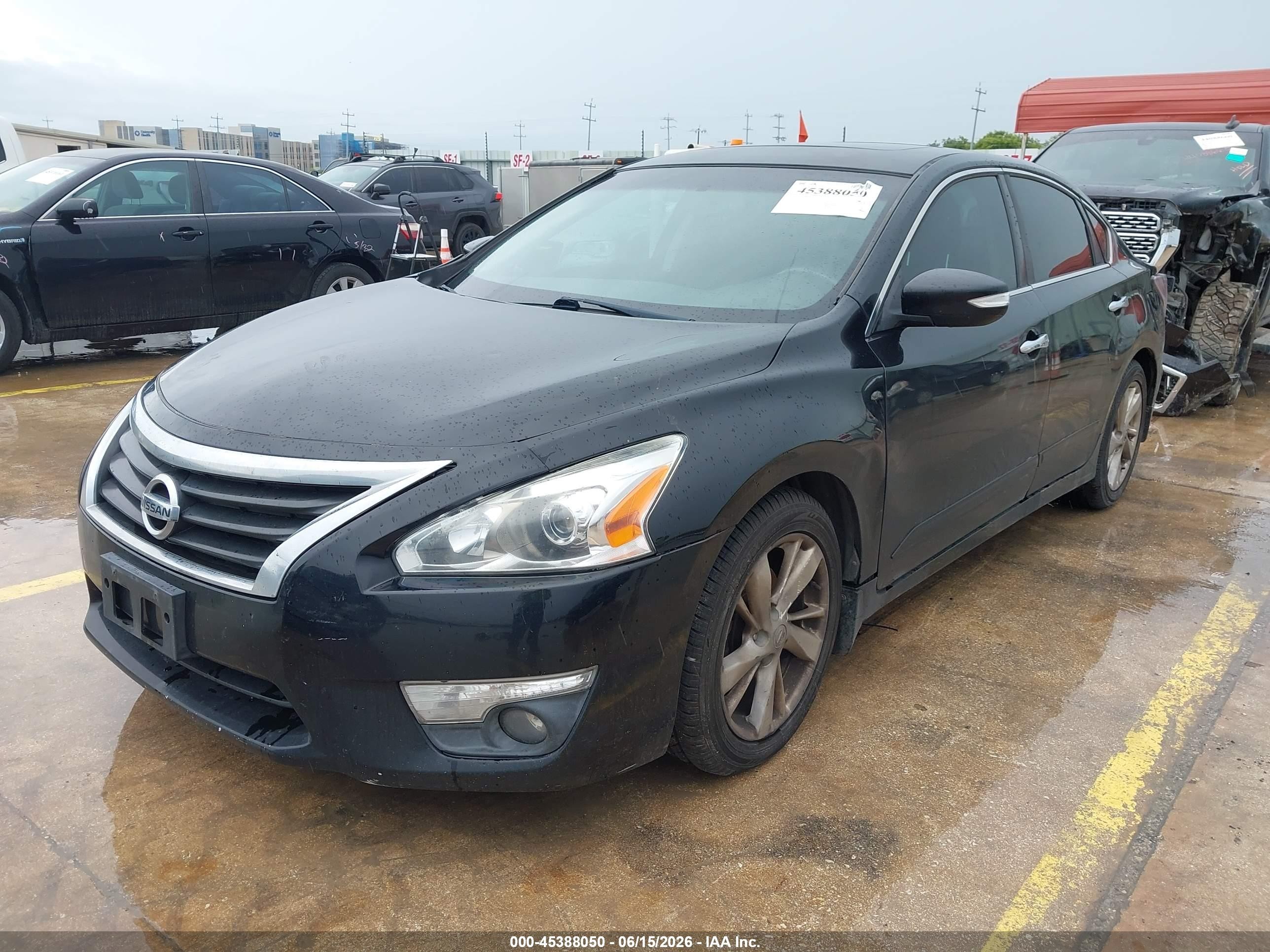 2015 Nissan Altima 2.5 Sl Black vin: 1N4AL3AP8FN302100