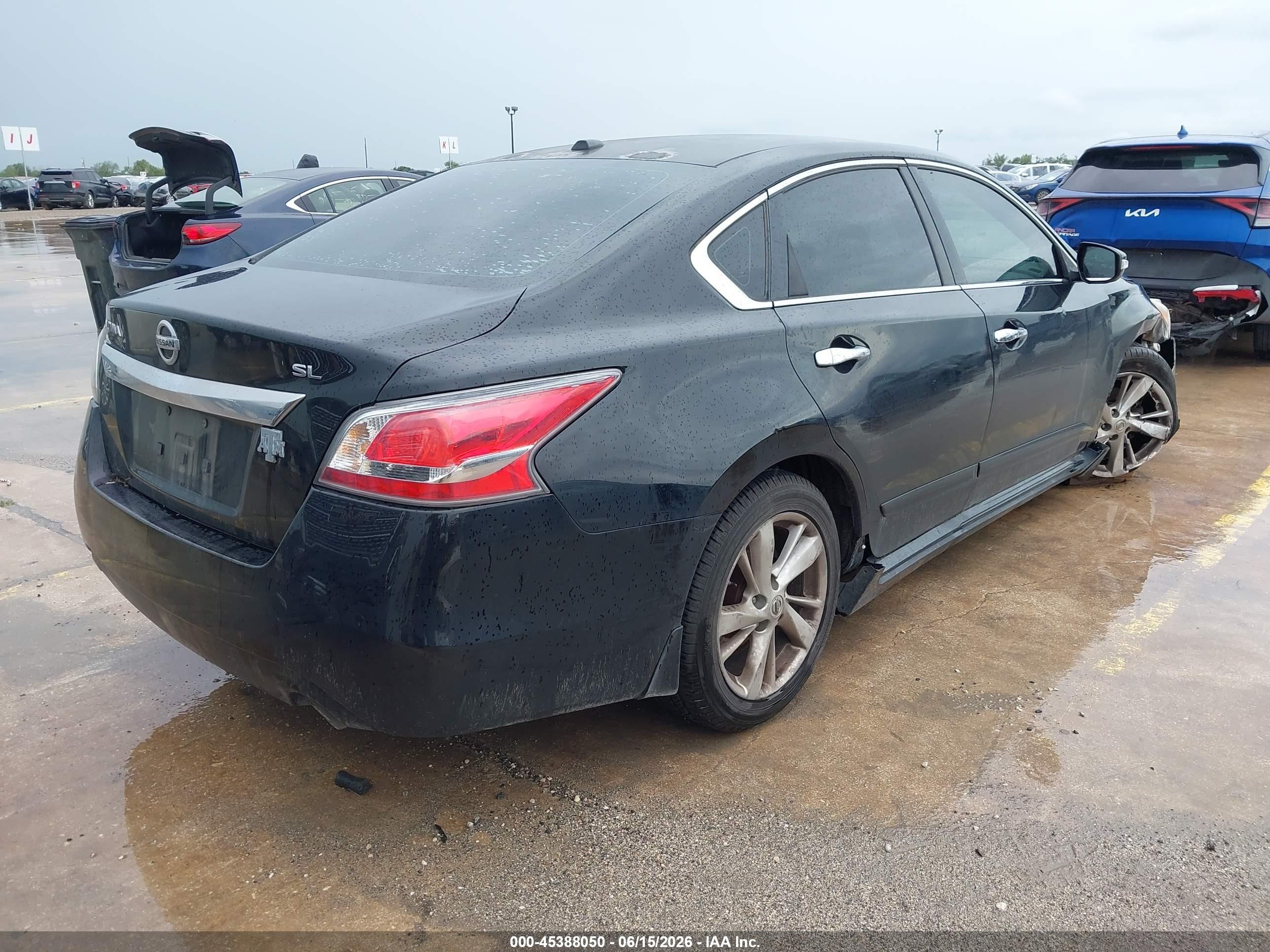 2015 Nissan Altima 2.5 Sl Black vin: 1N4AL3AP8FN302100