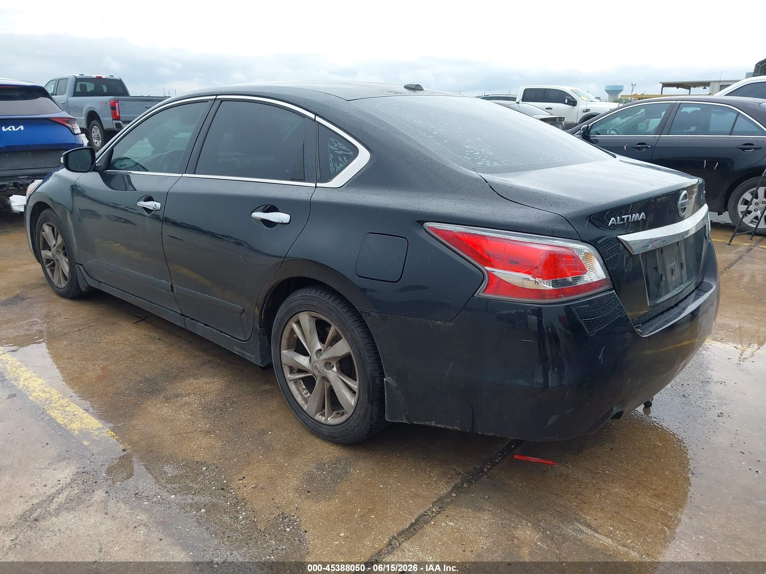 2015 Nissan Altima 2.5 Sl Black vin: 1N4AL3AP8FN302100