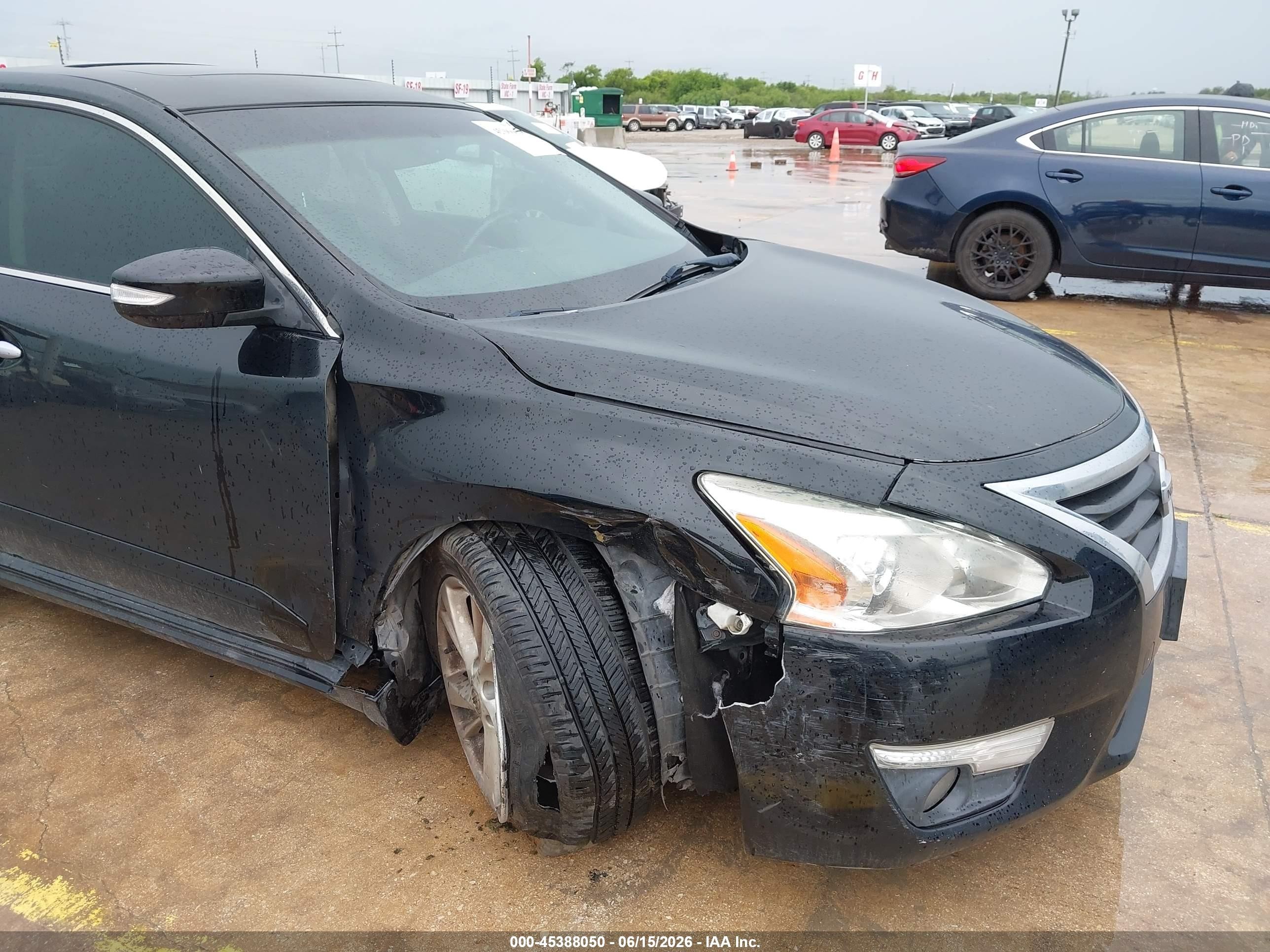 2015 Nissan Altima 2.5 Sl Black vin: 1N4AL3AP8FN302100