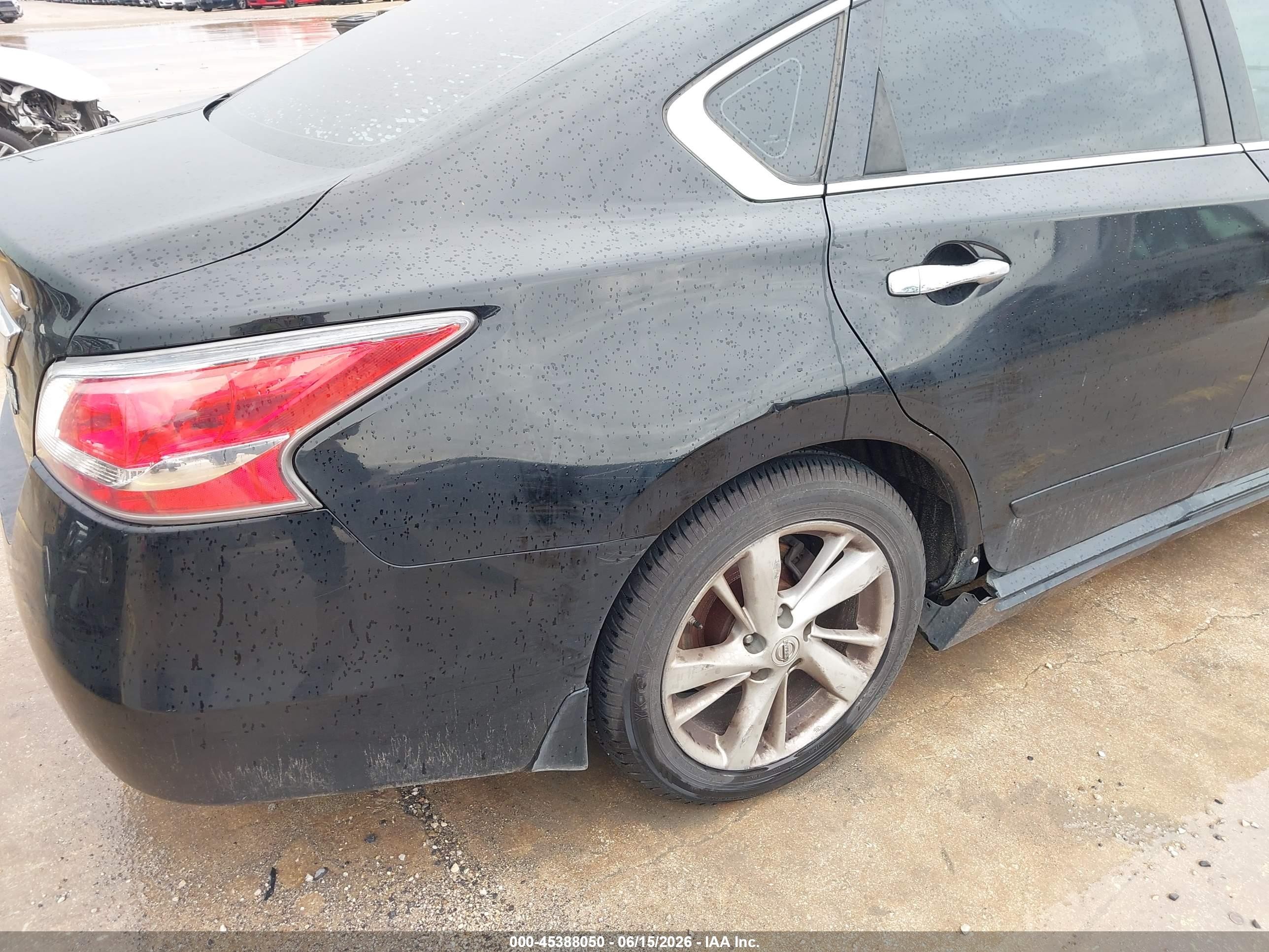2015 Nissan Altima 2.5 Sl Black vin: 1N4AL3AP8FN302100