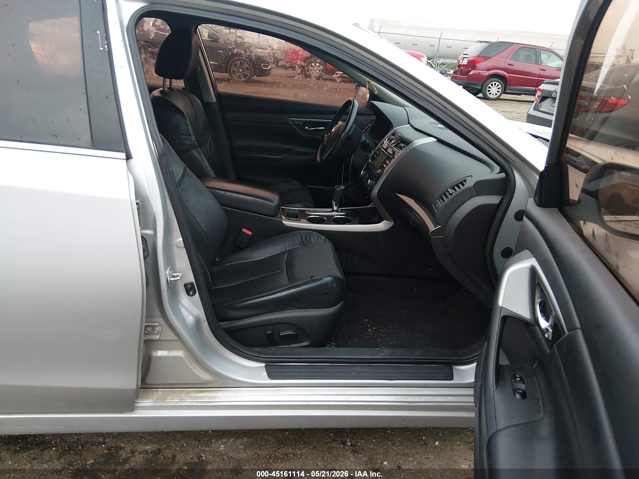 2015 Nissan Altima 2.5 Sl Silver vin: 1N4AL3AP8FN305837