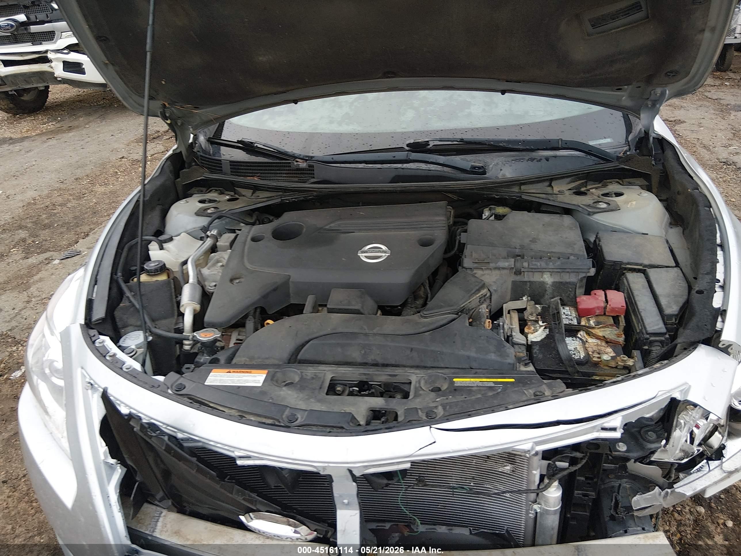2015 Nissan Altima 2.5 Sl Silver vin: 1N4AL3AP8FN305837