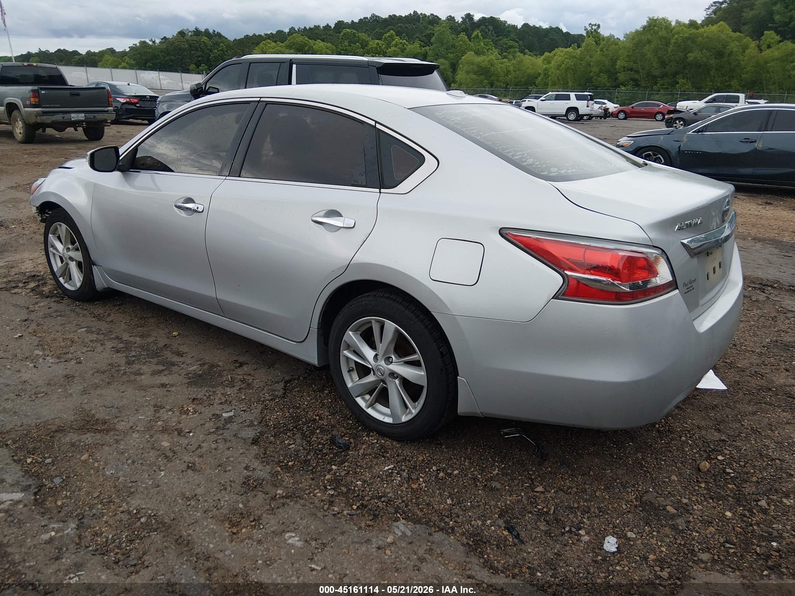 2015 Nissan Altima 2.5 Sl Silver vin: 1N4AL3AP8FN305837