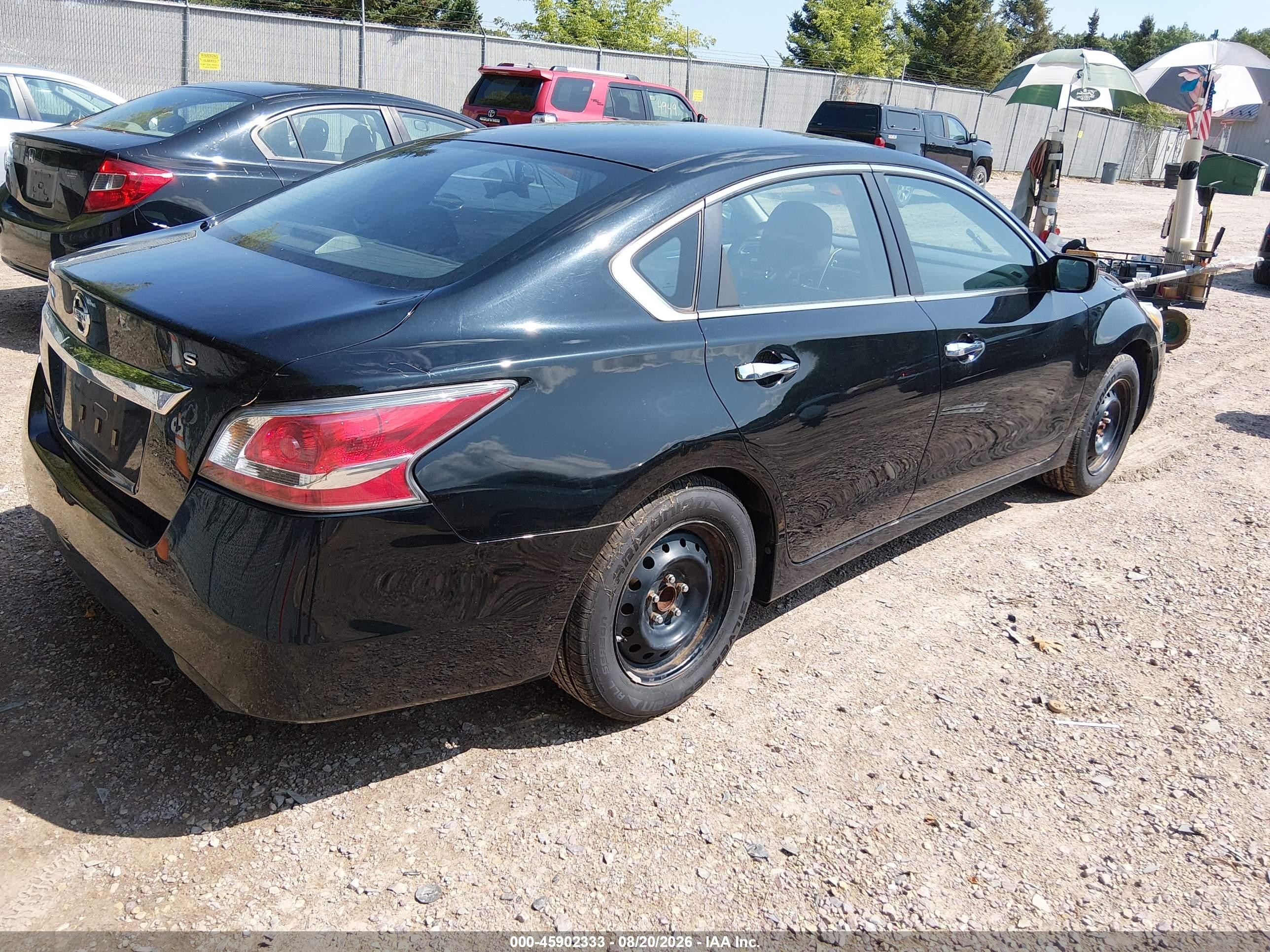 2015 Nissan Altima 2.5 S Black vin: 1N4AL3AP8FN308768