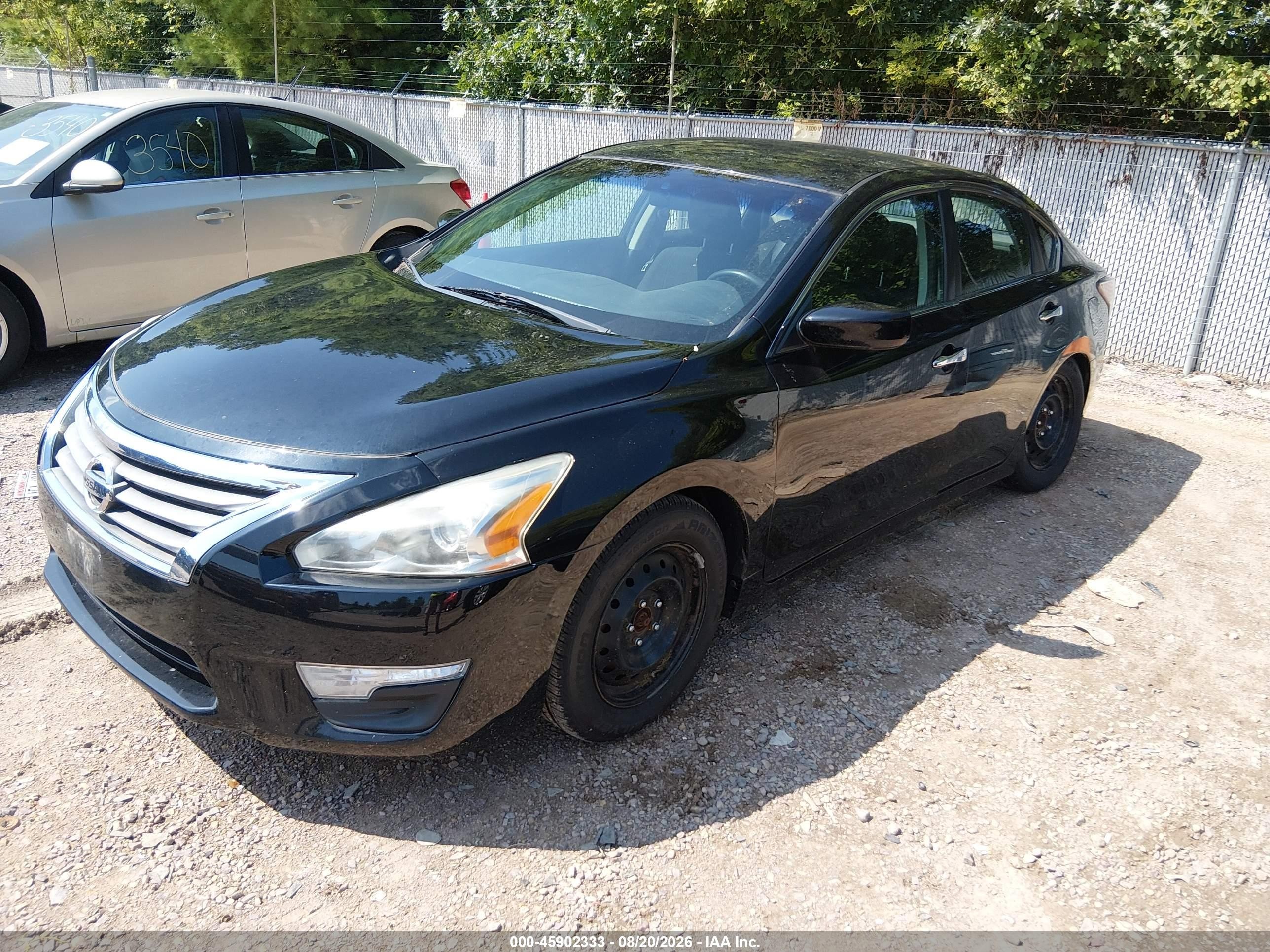 2015 Nissan Altima 2.5 S Black vin: 1N4AL3AP8FN308768