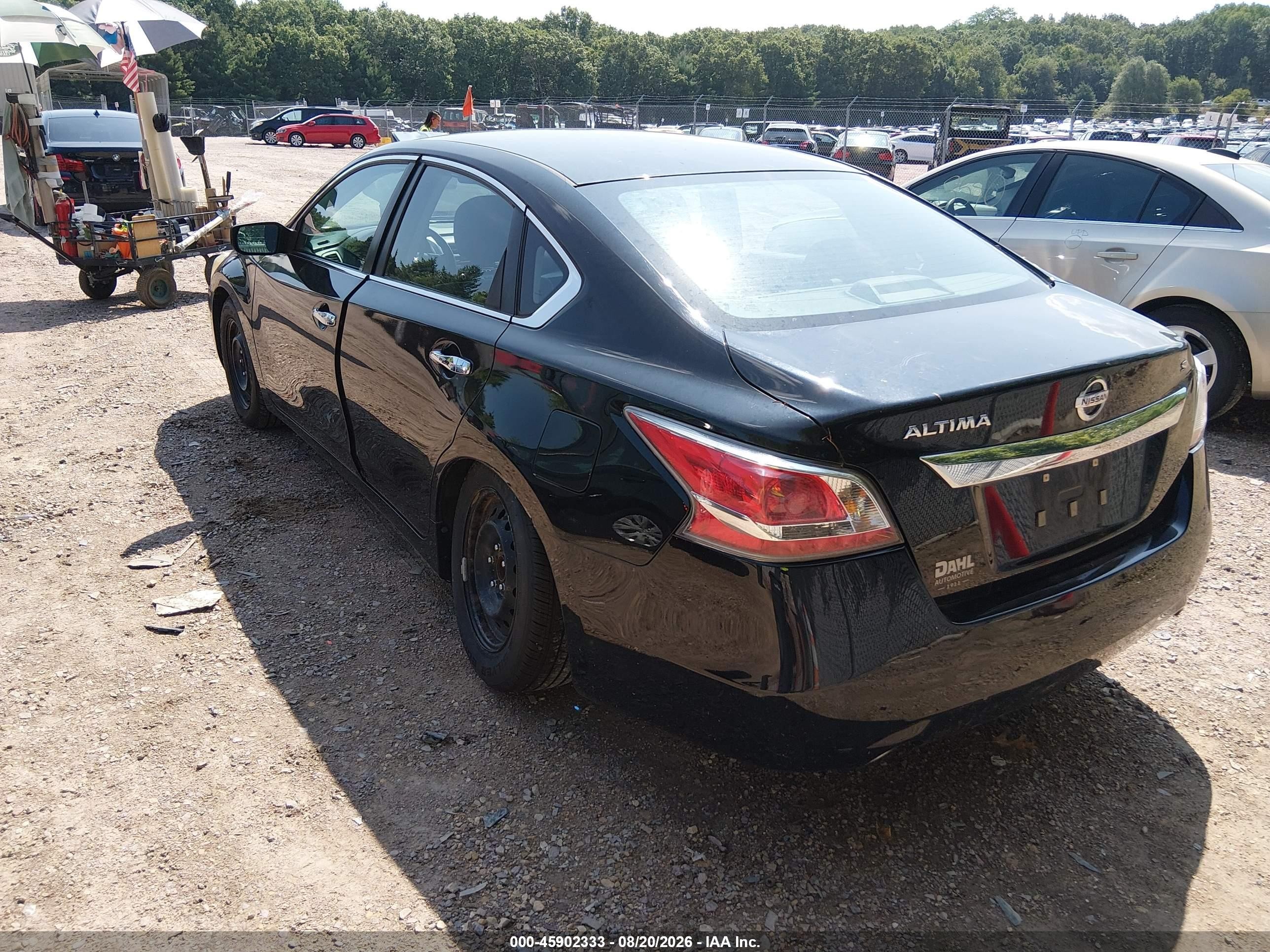 2015 Nissan Altima 2.5 S Black vin: 1N4AL3AP8FN308768