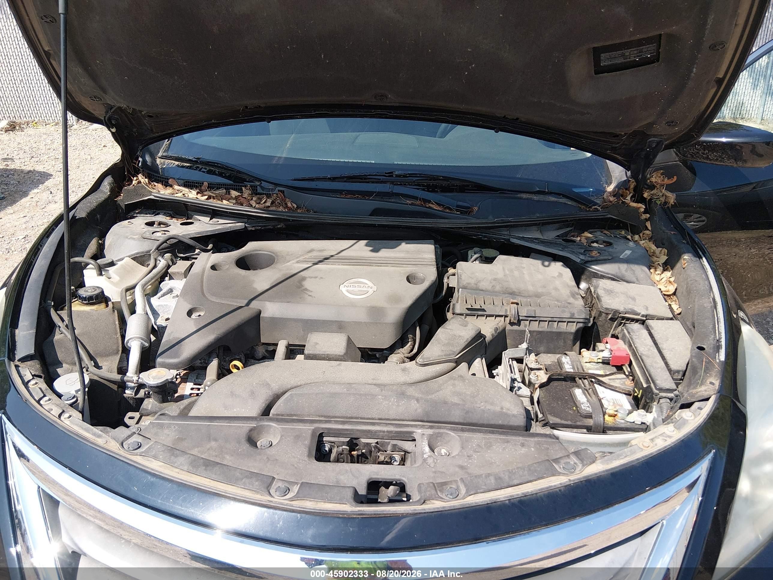 2015 Nissan Altima 2.5 S Black vin: 1N4AL3AP8FN308768