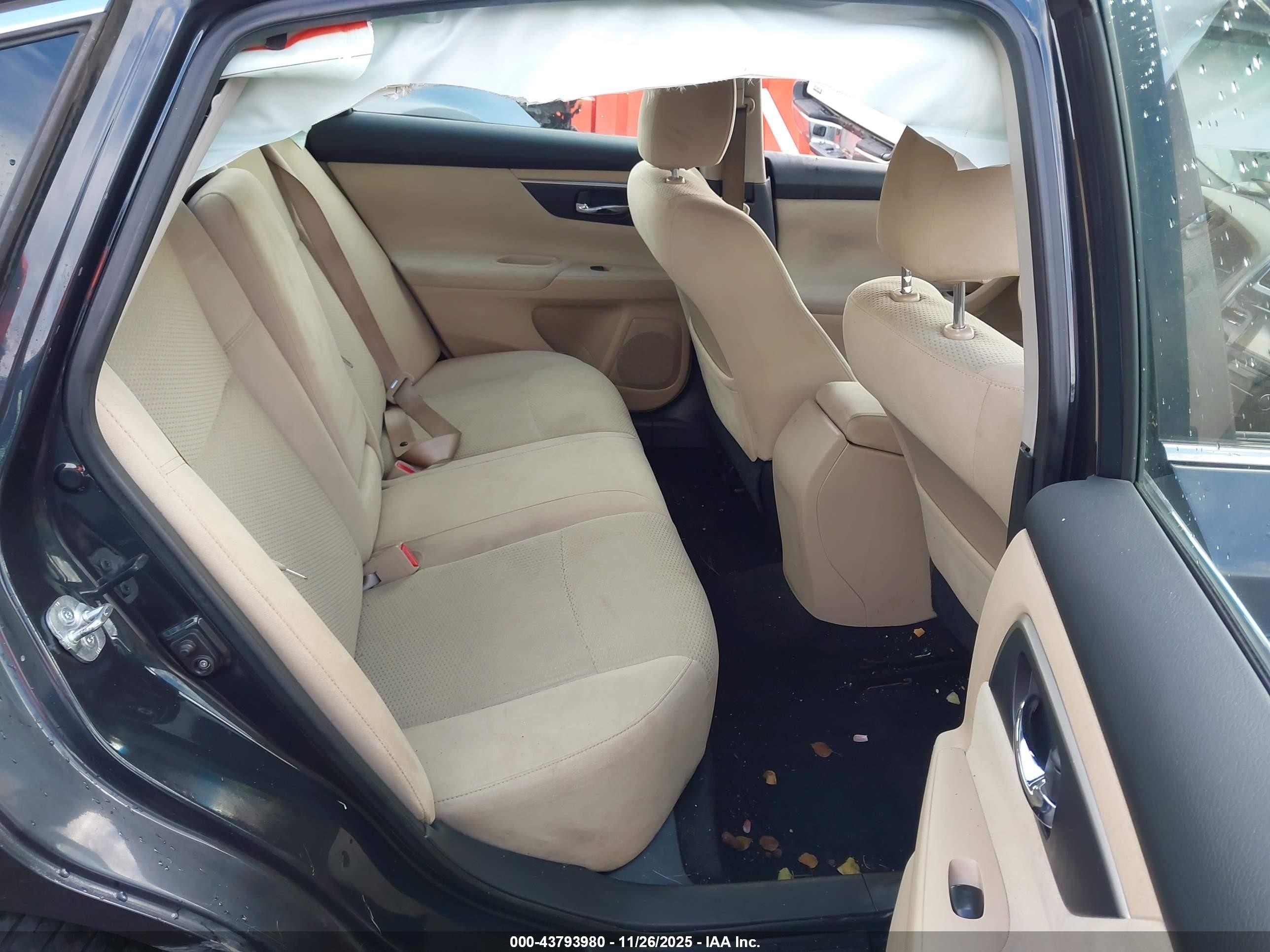 2015 Nissan Altima 2.5 S Синий vin: 1N4AL3AP8FN309094